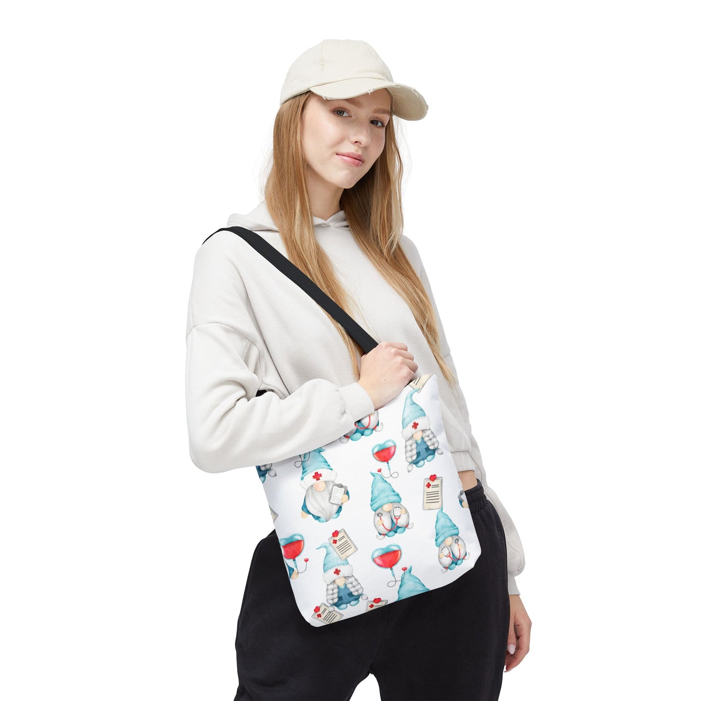 Medical Gnome Tote Bag – Cute Nurse Gift, Doctor Appreciation, Hospital Worker Tote, Healthcare Accessory