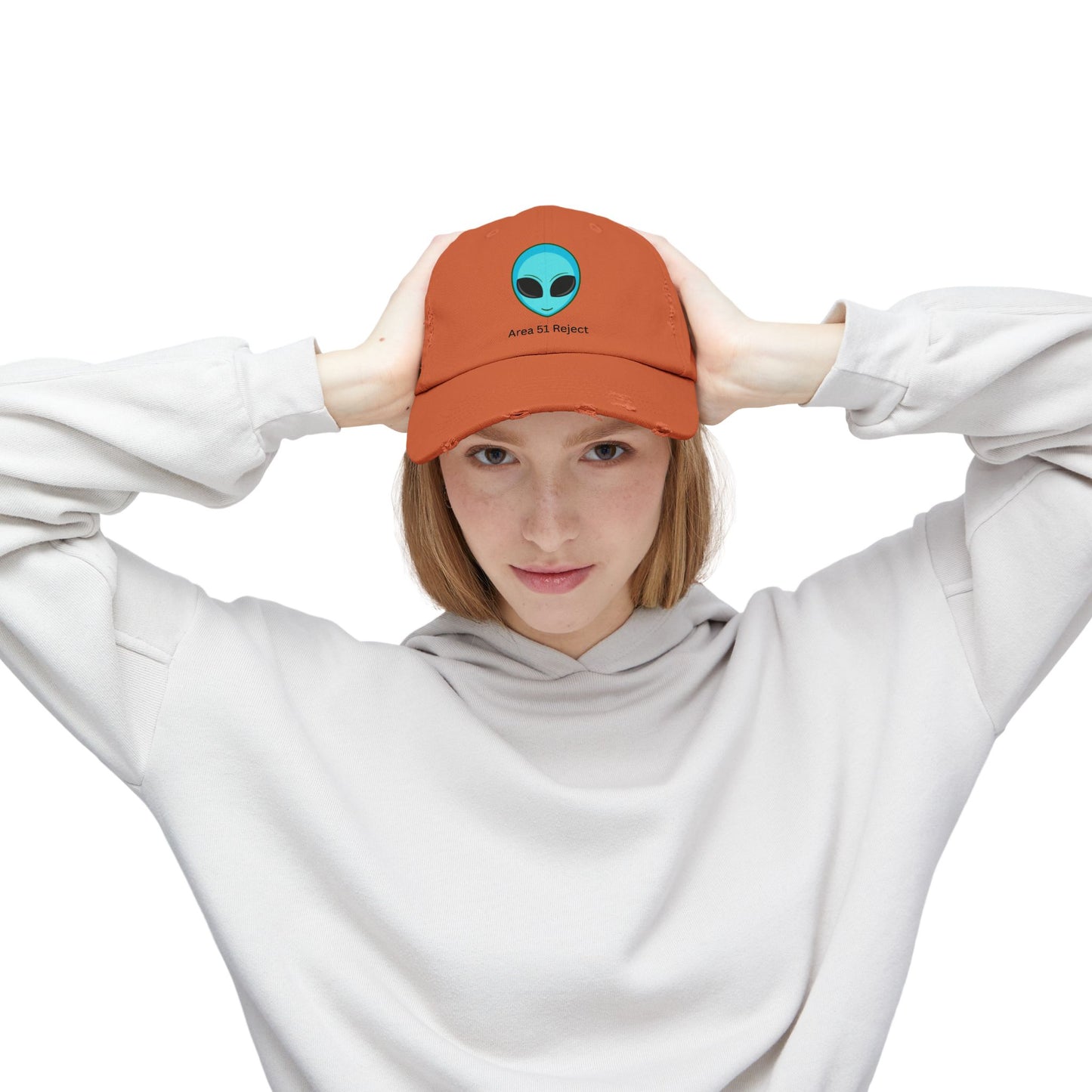 Area 51 Reject Alien Hat, Cool Cap for UFO Enthusiasts, Perfect for Casual Wear, Gift for Birthdays, Festivals, and Sci-Fi Fans