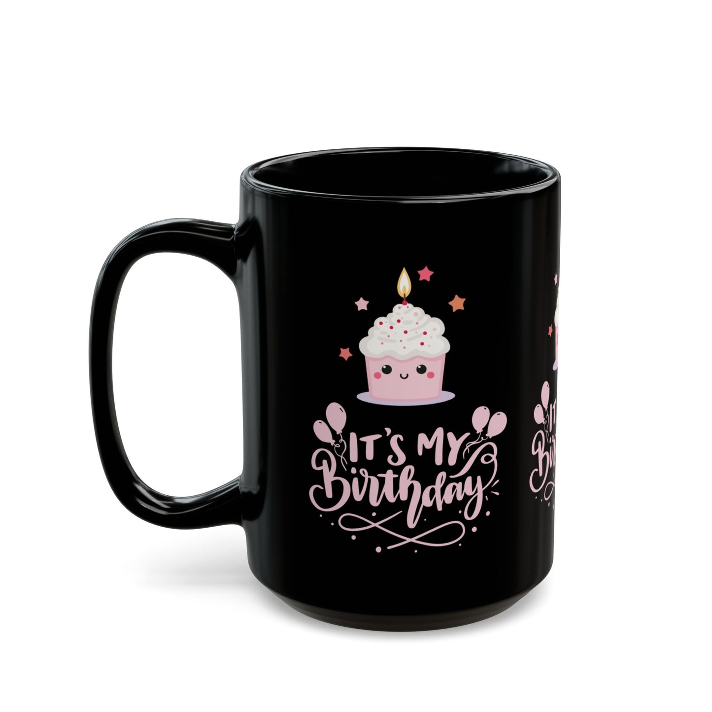 Birthday Celebration Mug - Cute Cup for Birthday Gifts, Party Decor, Coffee Lover, Fun Drinkware, Gifts for Her