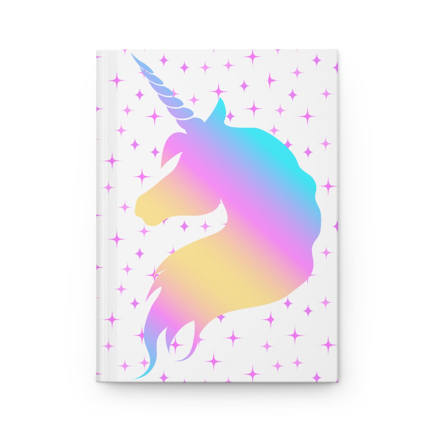 Rainbow Unicorn Hardcover Journal Matte, Magical Fantasy Diary, Notebook, Writing Journal, Gift for Her, Bullet Journal