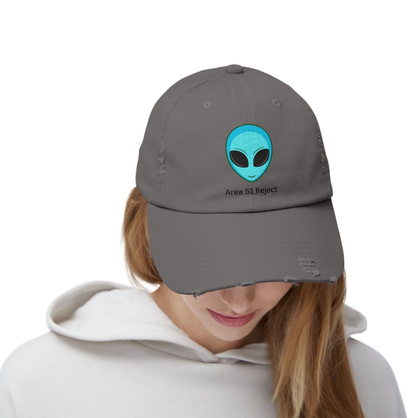 Area 51 Reject Alien Hat, Cool Cap for UFO Enthusiasts, Perfect for Casual Wear, Gift for Birthdays, Festivals, and Sci-Fi Fans