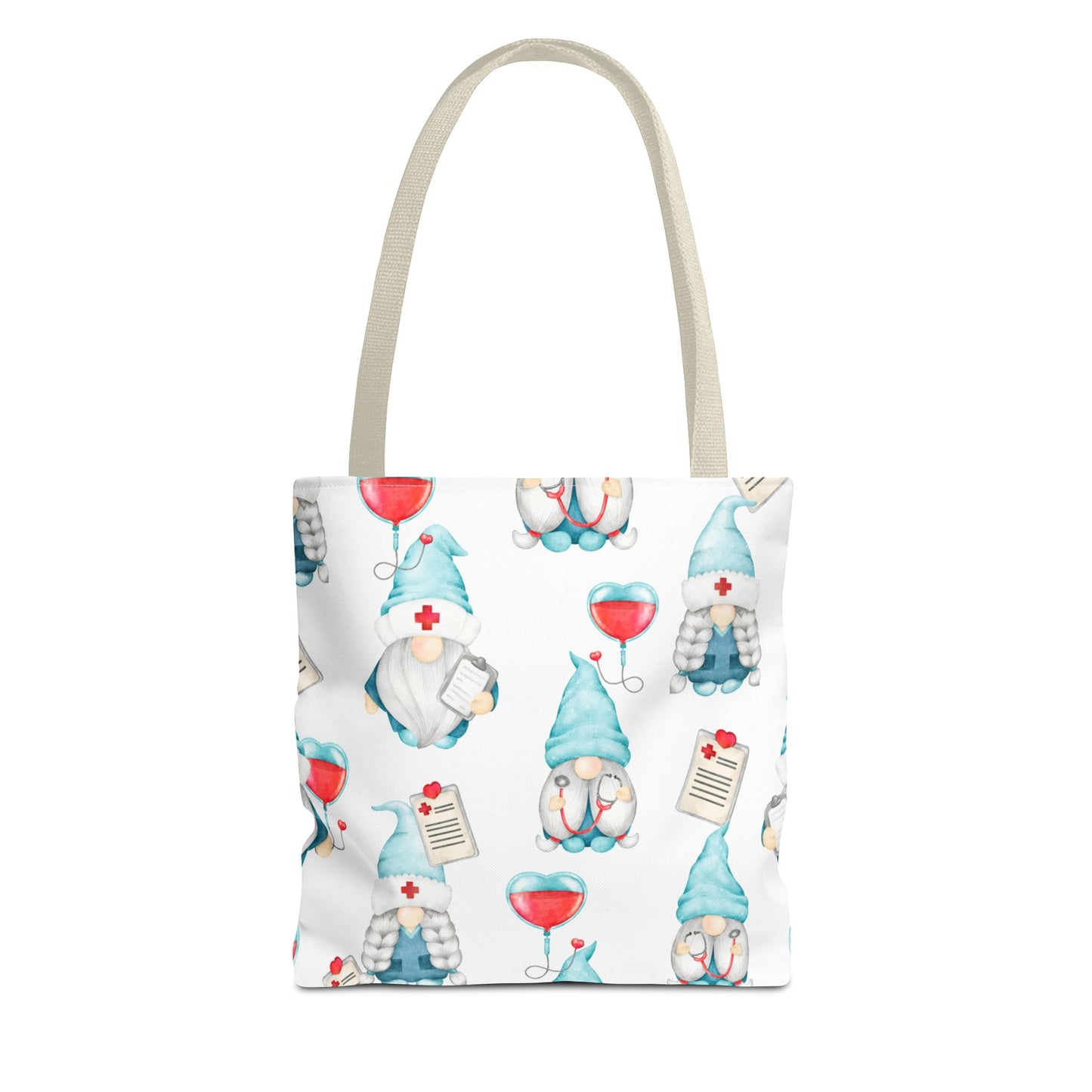 Medical Gnome Tote Bag – Cute Nurse Gift, Doctor Appreciation, Hospital Worker Tote, Healthcare Accessory
