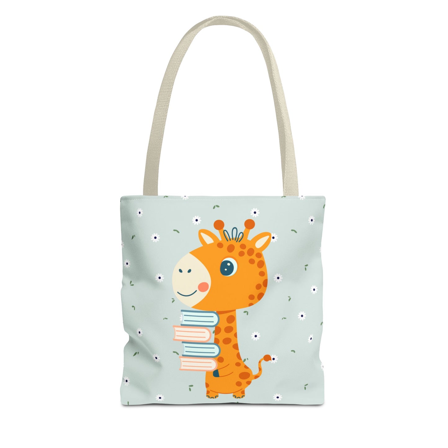 Cute Giraffe Book Lover Tote Bag – Kids & Adults Gift