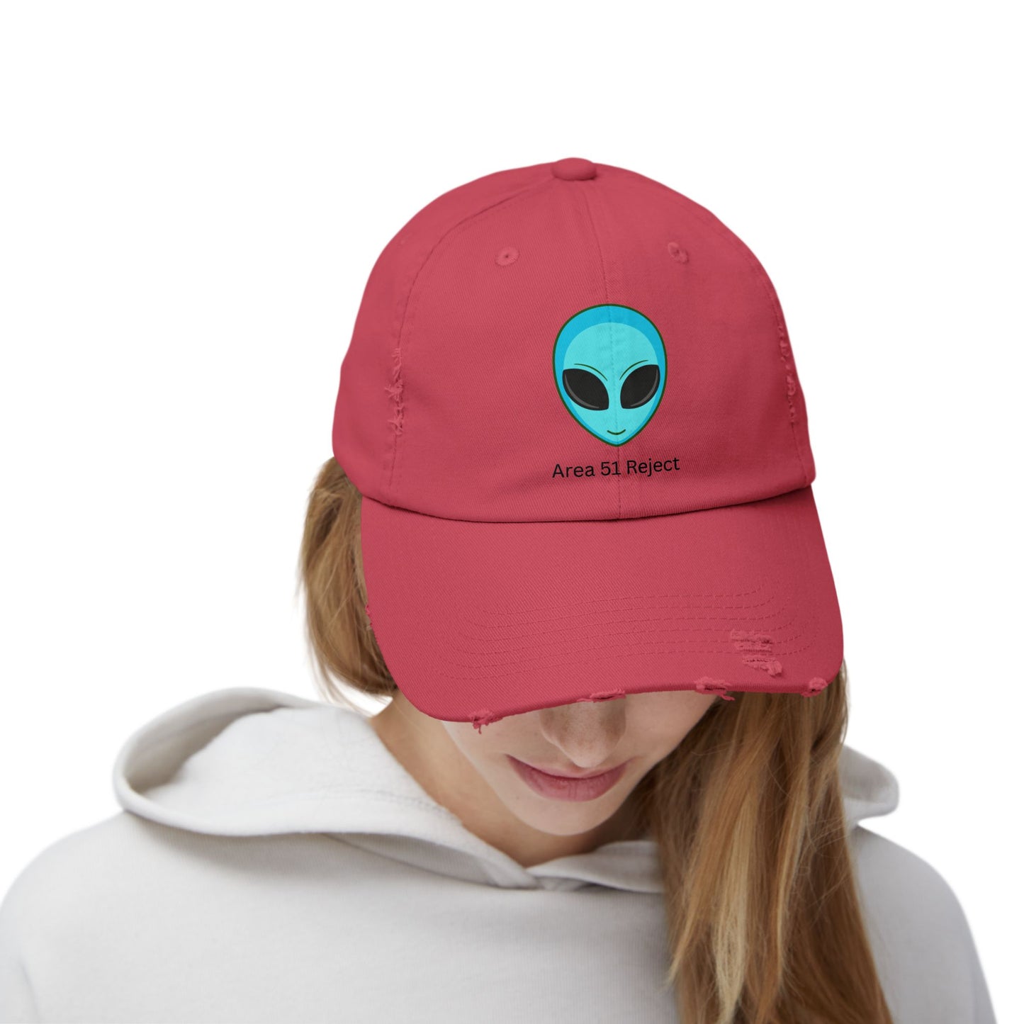 Area 51 Reject Alien Hat, Cool Cap for UFO Enthusiasts, Perfect for Casual Wear, Gift for Birthdays, Festivals, and Sci-Fi Fans