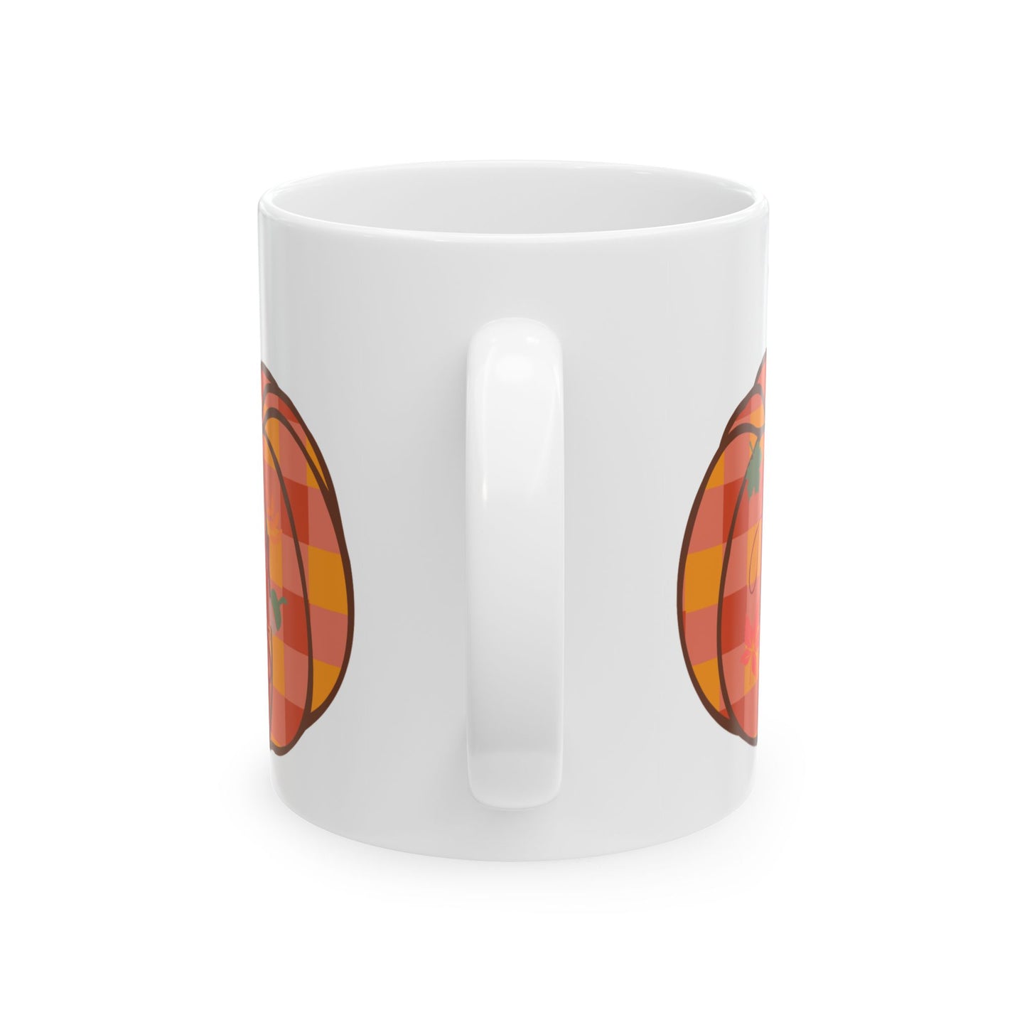 Autumn Pumpkin Ceramic Mug, Cozy Fall Drinkware, Perfect for Thanksgiving, Unique Gift for Pumpkin Lovers, Seasonal Kitchen Decor
