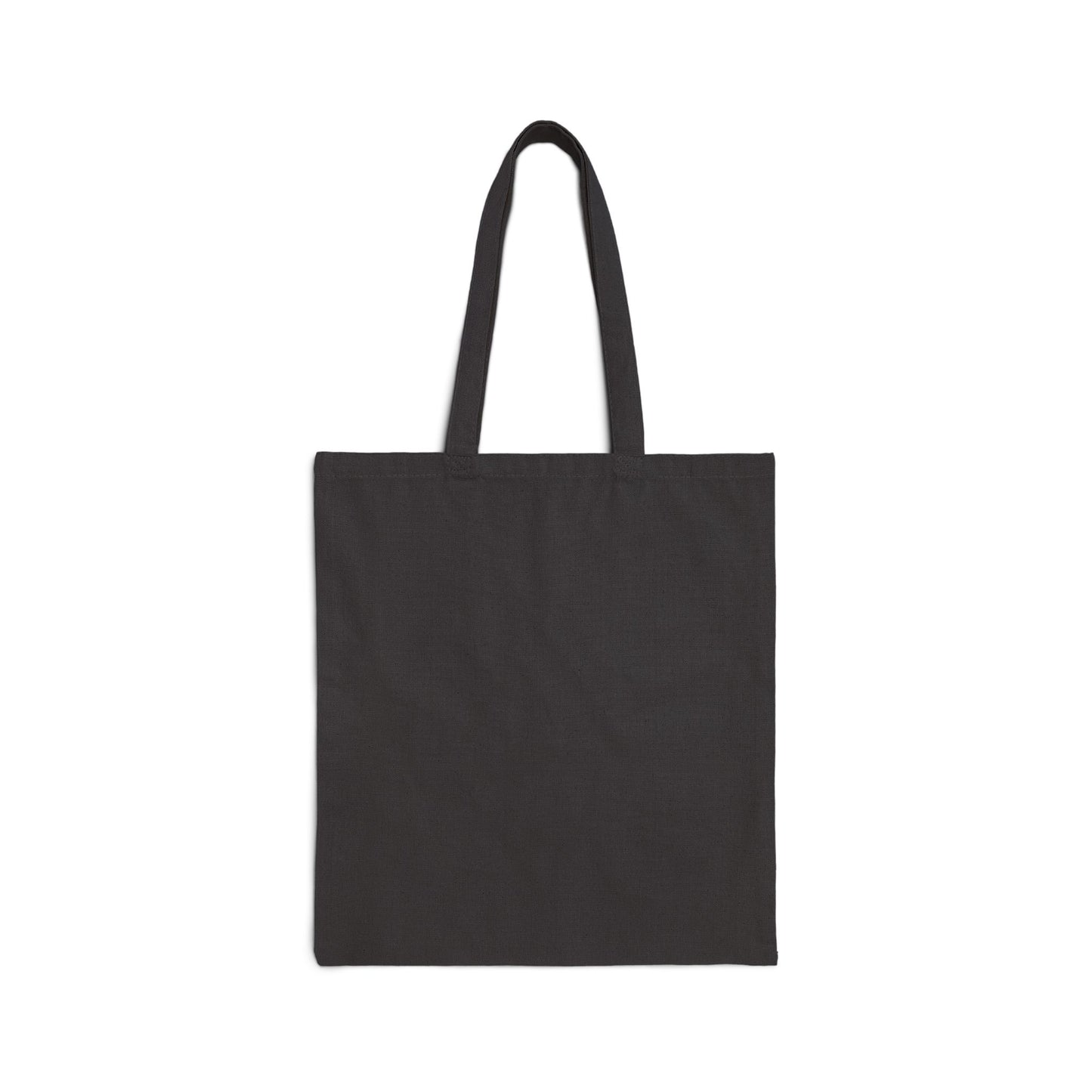 Beach Life Cotton Canvas Tote Bag – Coastal Palm Sunset Design