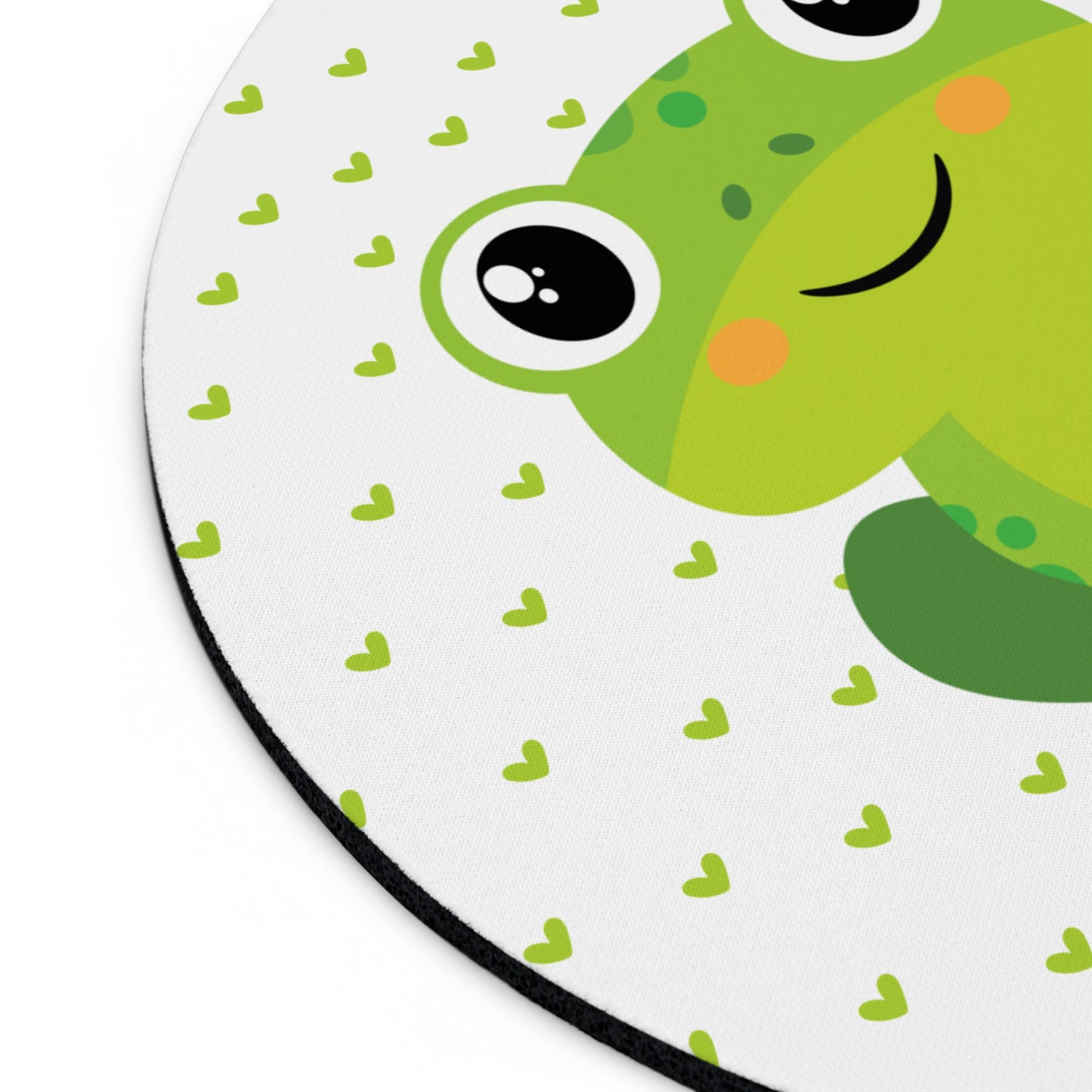 Cute Frog Mouse Pad, Desk Accessories, Green Frog Decor, Gifts for Teens, Office Supplies