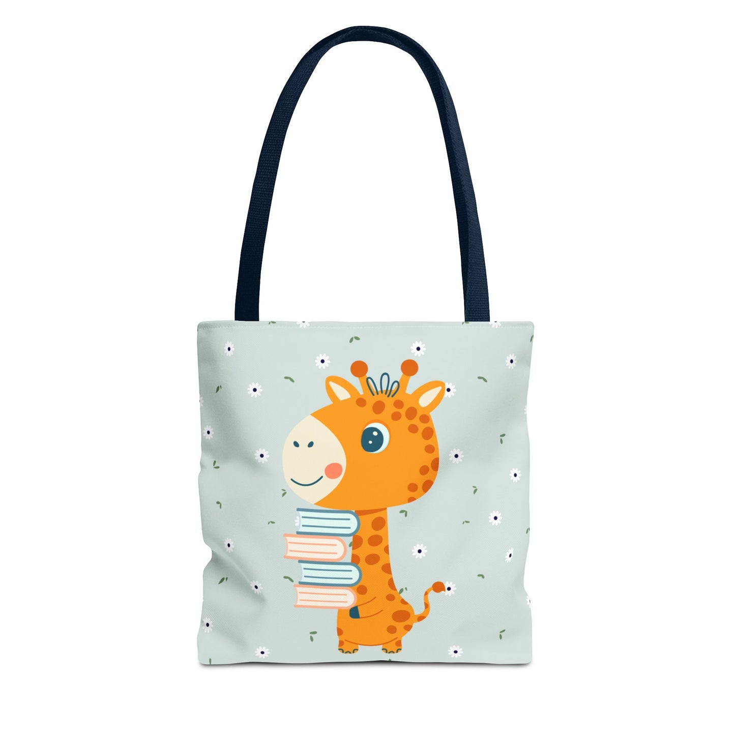 Cute Giraffe Book Lover Tote Bag – Kids & Adults Gift