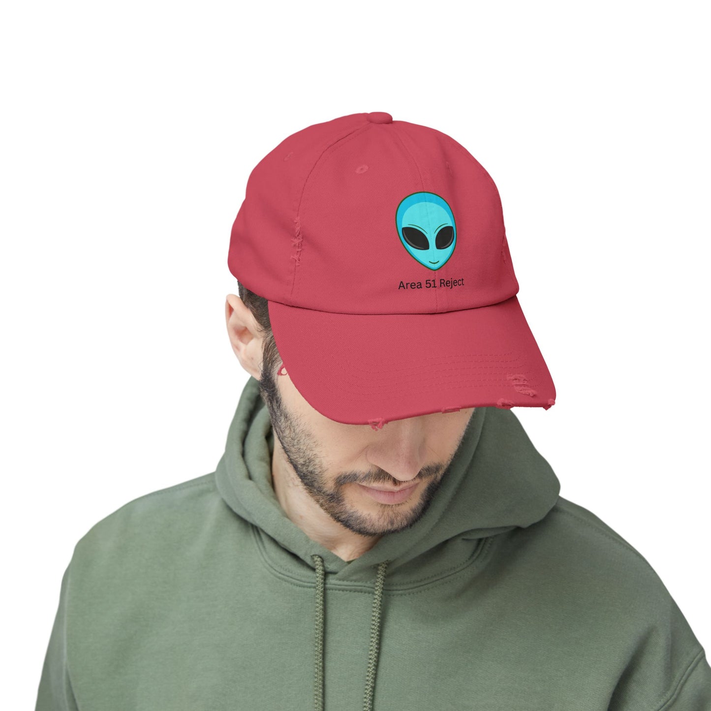 Area 51 Reject Alien Hat, Cool Cap for UFO Enthusiasts, Perfect for Casual Wear, Gift for Birthdays, Festivals, and Sci-Fi Fans