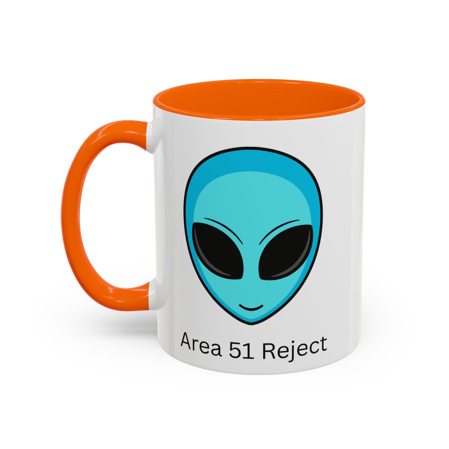 Alien Themed Coffee Mug - Area 51 Reject, Sci-Fi Gift, Quirky Mug, UFO Lovers, Unique Kitchenware