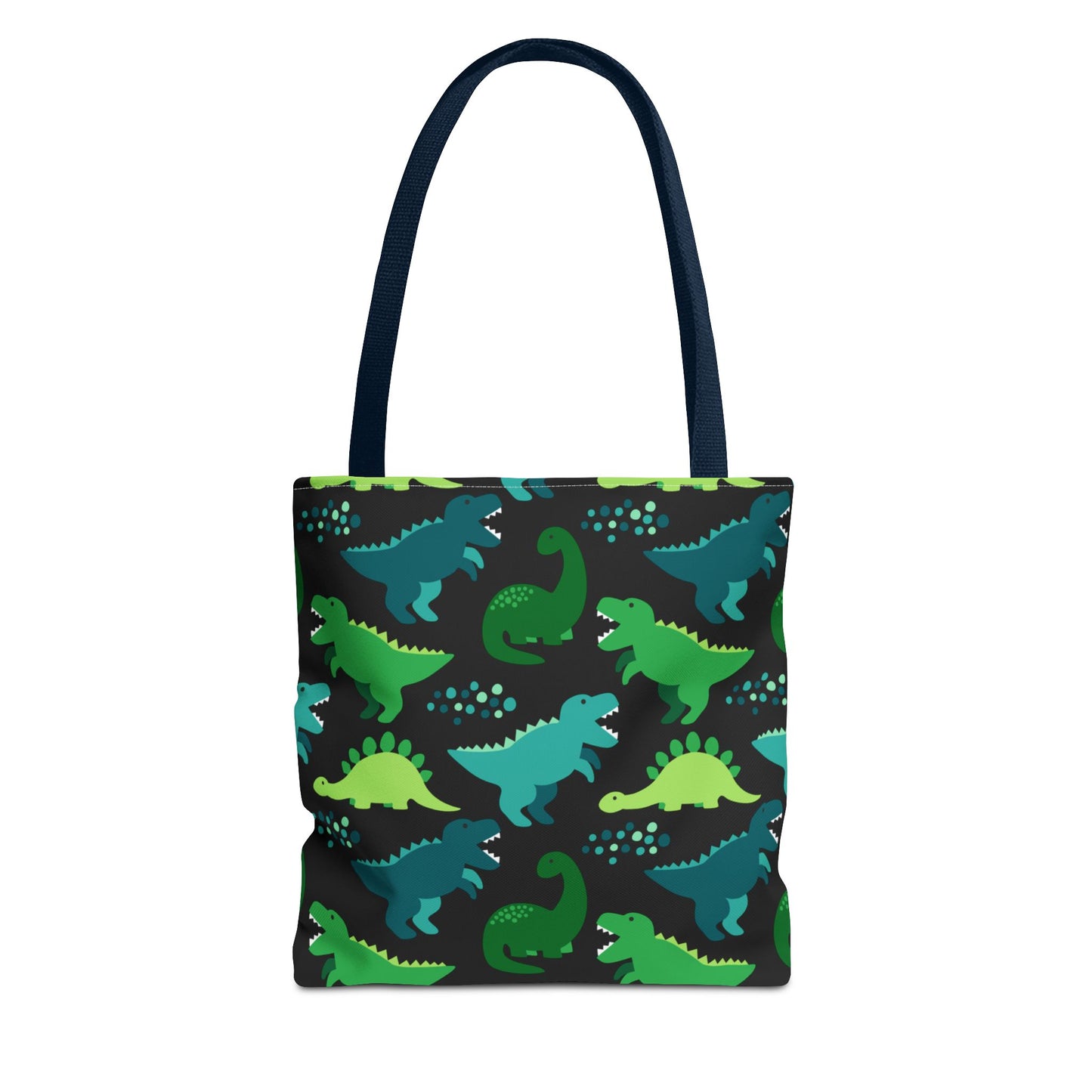 Playful Green Dinosaur Tote Bag β Fun Everyday Carryall