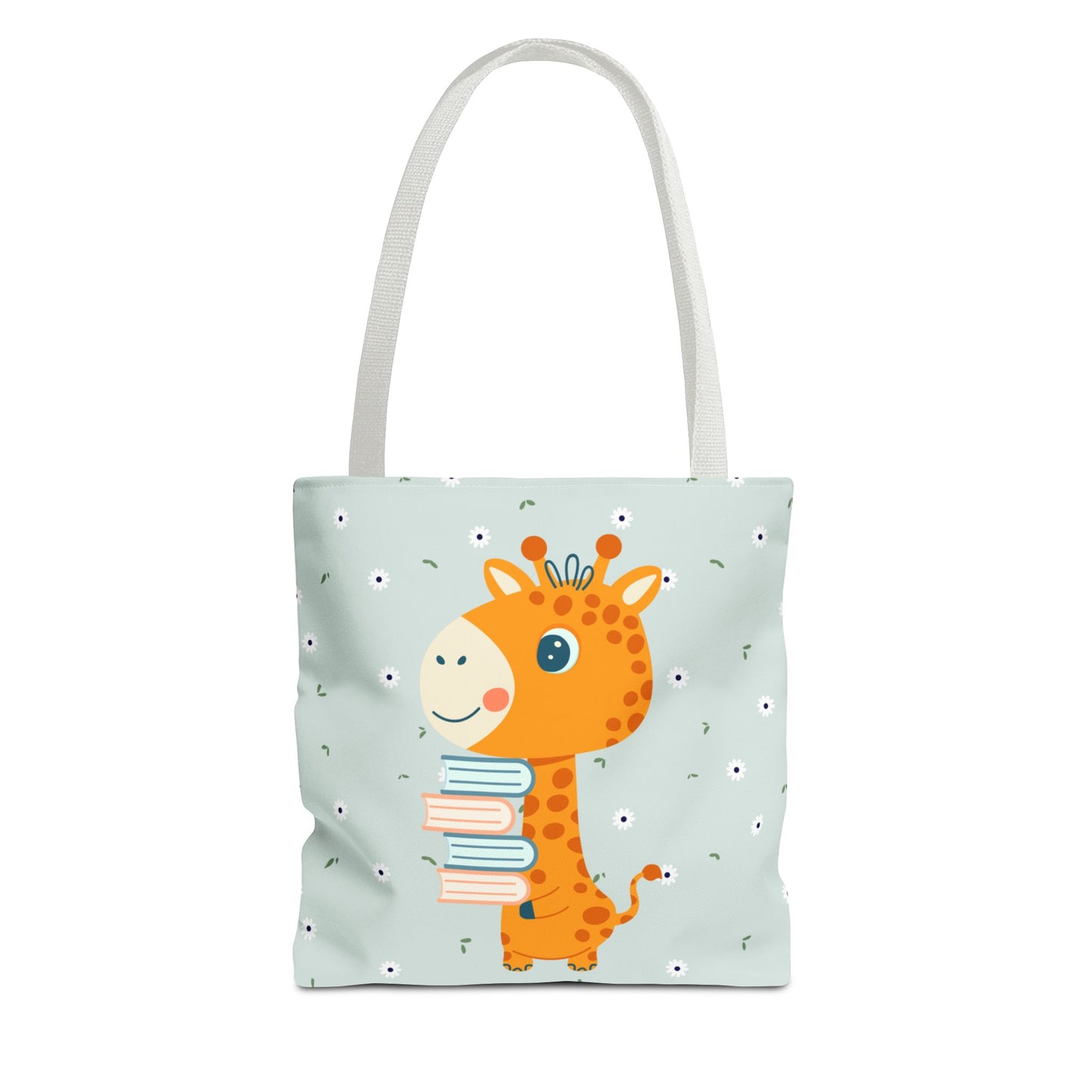 Cute Giraffe Book Lover Tote Bag – Kids & Adults Gift
