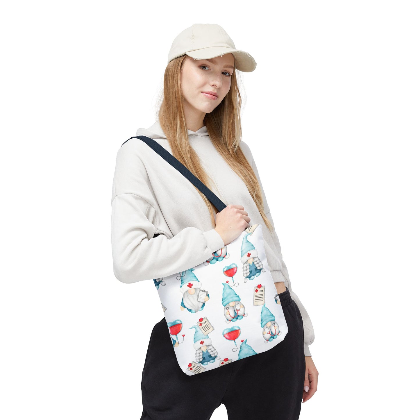 Medical Gnome Tote Bag – Cute Nurse Gift, Doctor Appreciation, Hospital Worker Tote, Healthcare Accessory