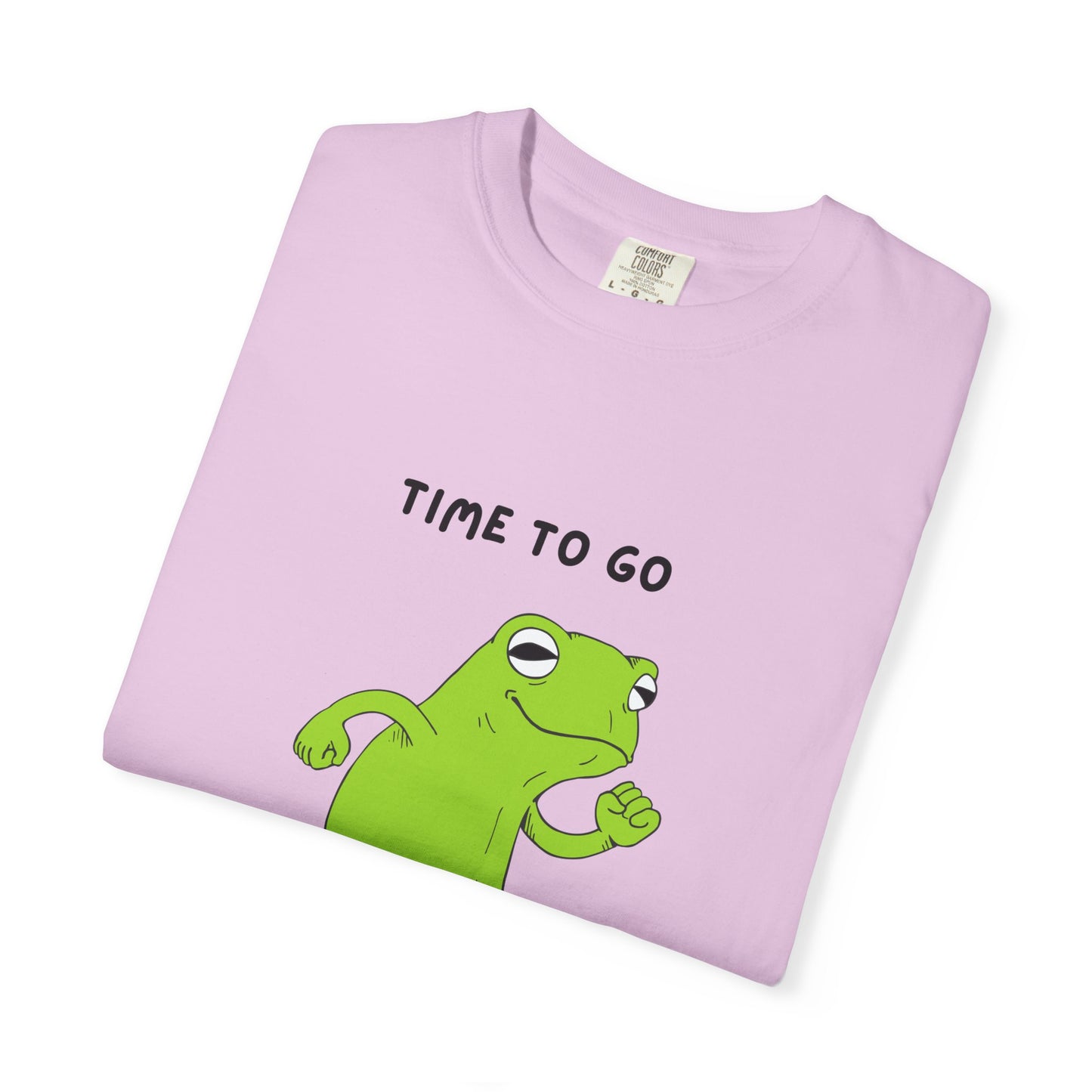Fun Frog Graphic T-shirt, Quirky Unisex Tee, Catchy Quote Shirt, Gift for Friends, Casual Wear, Perfect for Birthdays