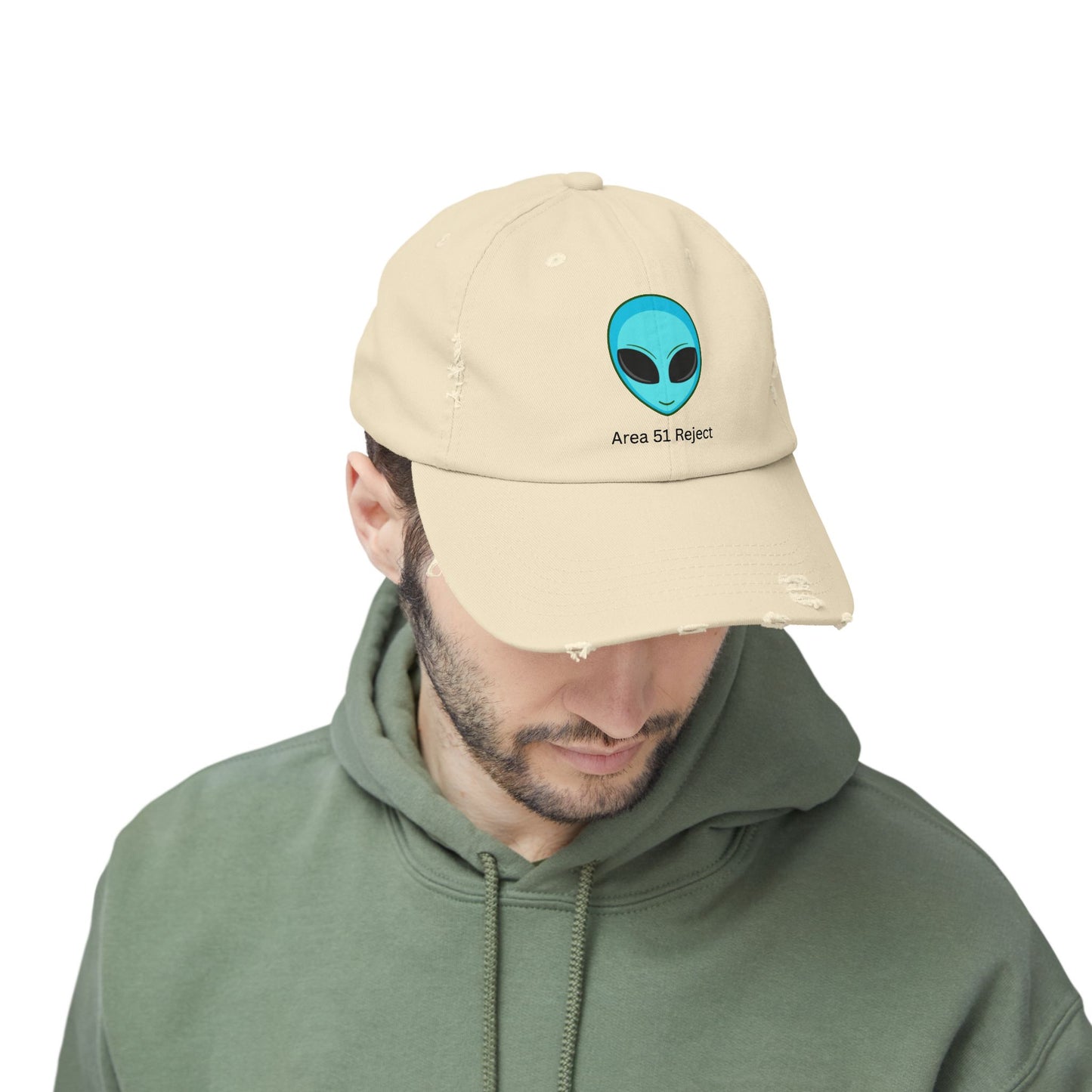 Area 51 Reject Alien Hat, Cool Cap for UFO Enthusiasts, Perfect for Casual Wear, Gift for Birthdays, Festivals, and Sci-Fi Fans
