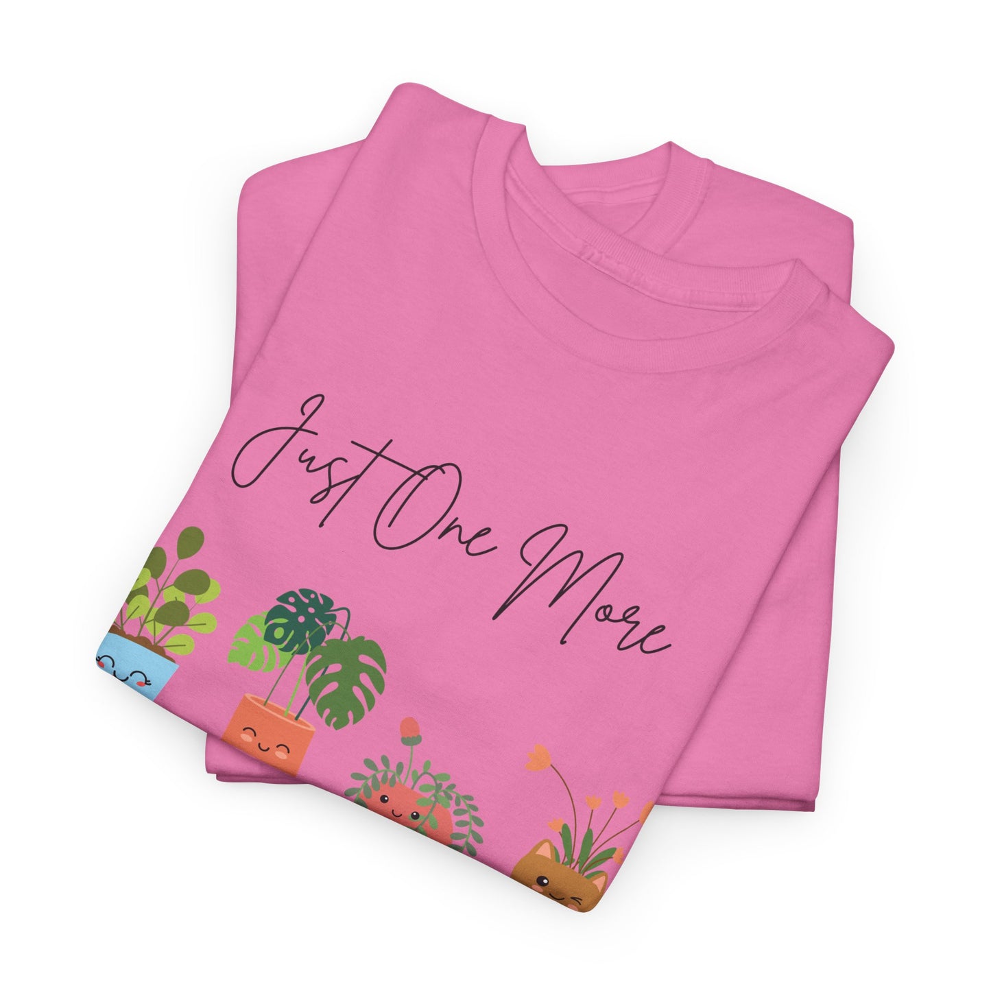Plant Lover T-Shirt, Just One More Plant Tee, Cute Gardening Gift, Eco-Friendly Apparel, Unisex Cotton Tee, Plant Mom Merch