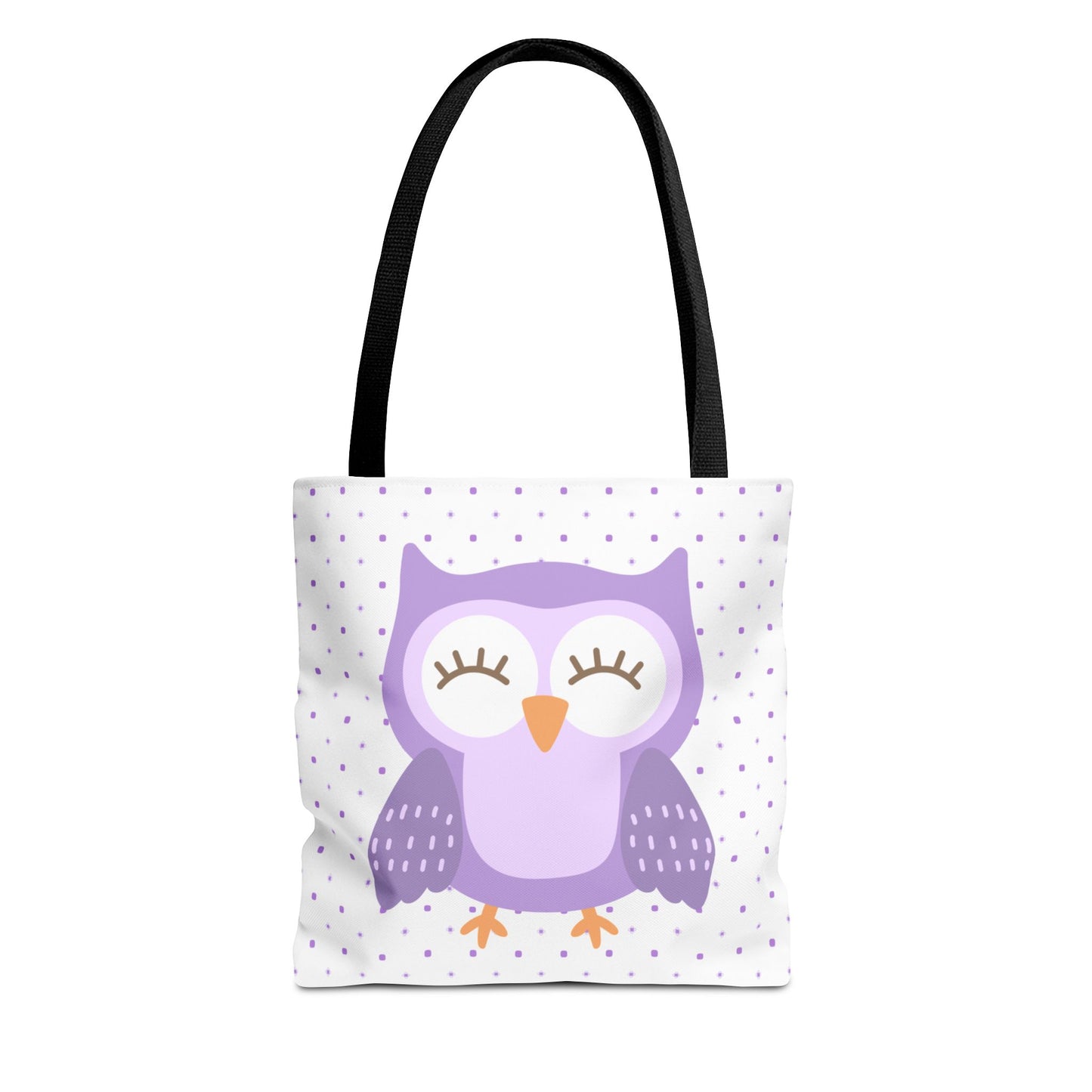 Purple Owl Tote Bag, Adorable Owl Design, Eco-Friendly Shopping Bag, Animal Lover Accessory, Fun Summer Tote