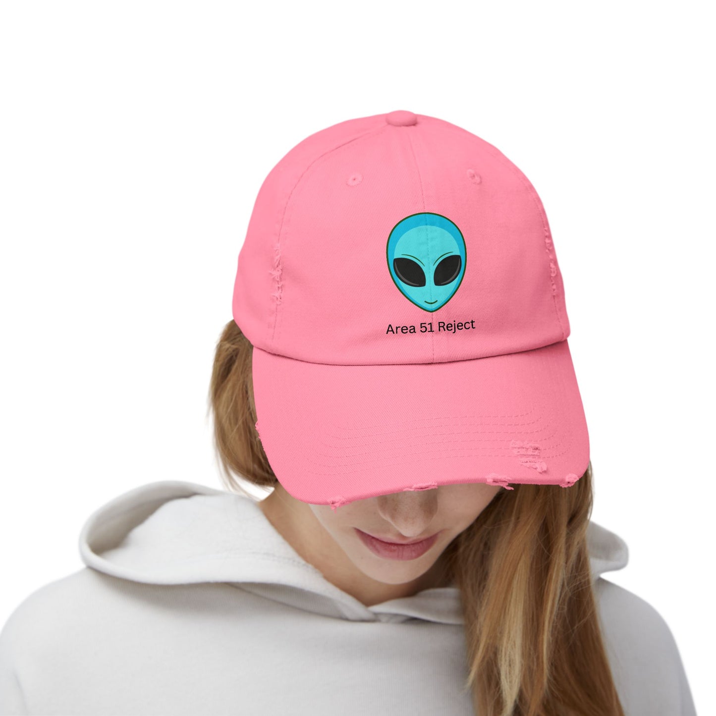 Area 51 Reject Alien Hat, Cool Cap for UFO Enthusiasts, Perfect for Casual Wear, Gift for Birthdays, Festivals, and Sci-Fi Fans