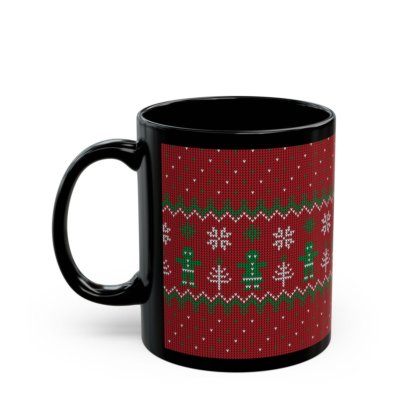 Festive Holiday Mug, Cozy Winter Drinkware, Christmas Gift, Cute Hot Cocoa Cup, Seasonal Coffee Mug
