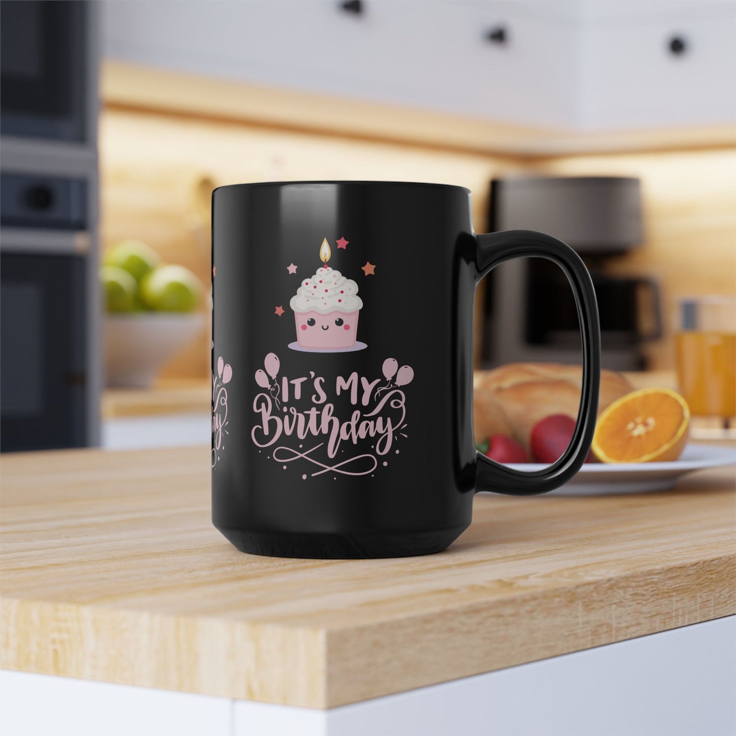 Birthday Celebration Mug - Cute Cup for Birthday Gifts, Party Decor, Coffee Lover, Fun Drinkware, Gifts for Her