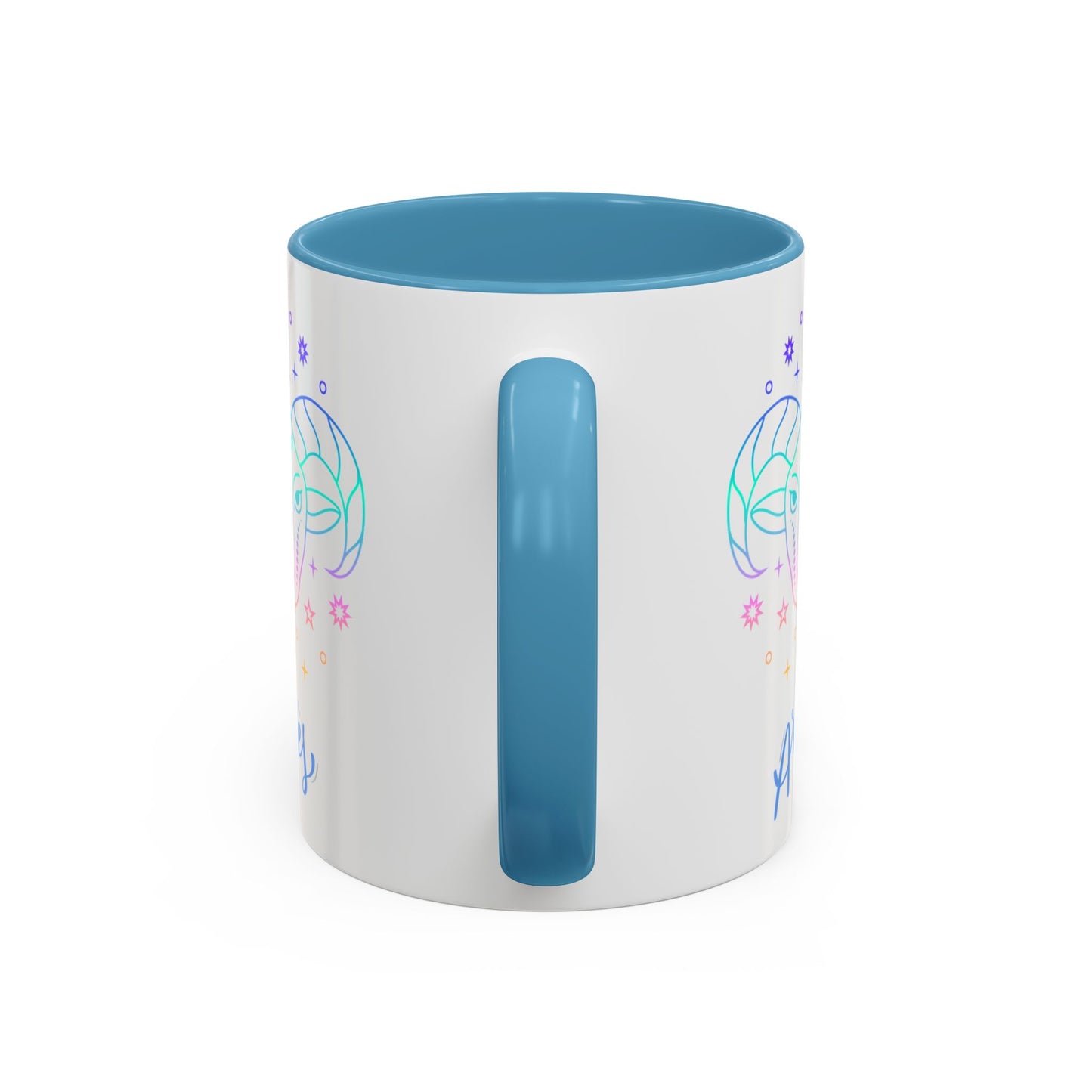 Aries Accent Coffee Mug - Astrology Gift, Zodiac Decor, Horoscope Lover, Perfect for Birthdays or Everyday Use
