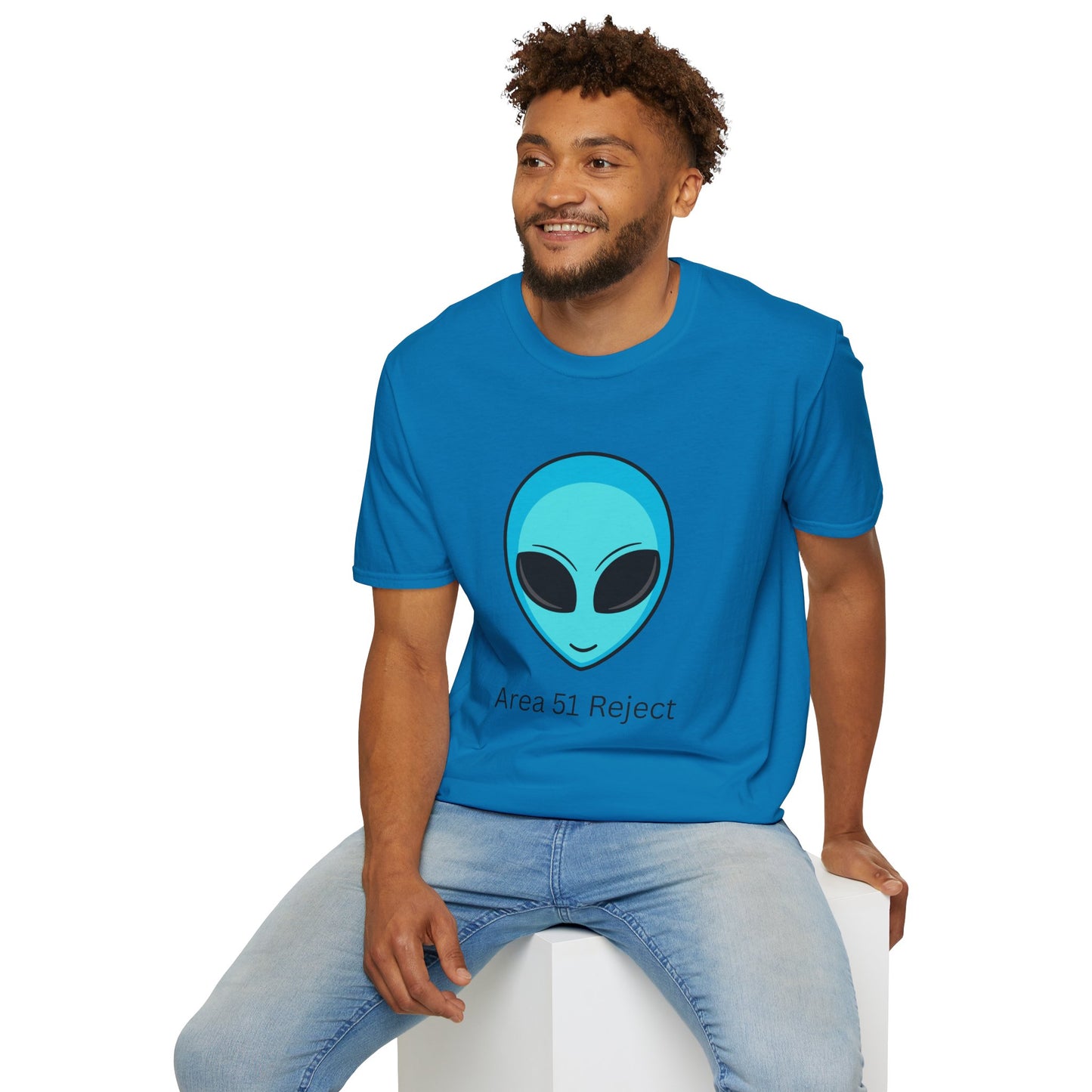 Area 51 Reject – Funny Alien Graphic Unisex T-Shirt