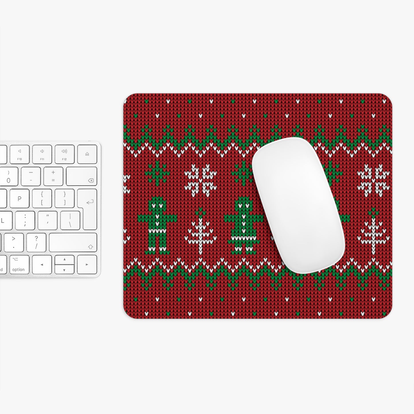 Christmas Gingerbread Mouse Pad - Festive Office Decor, Holiday Gift, Computer Accessory, Cozy Vibes, Winter Wonderland
