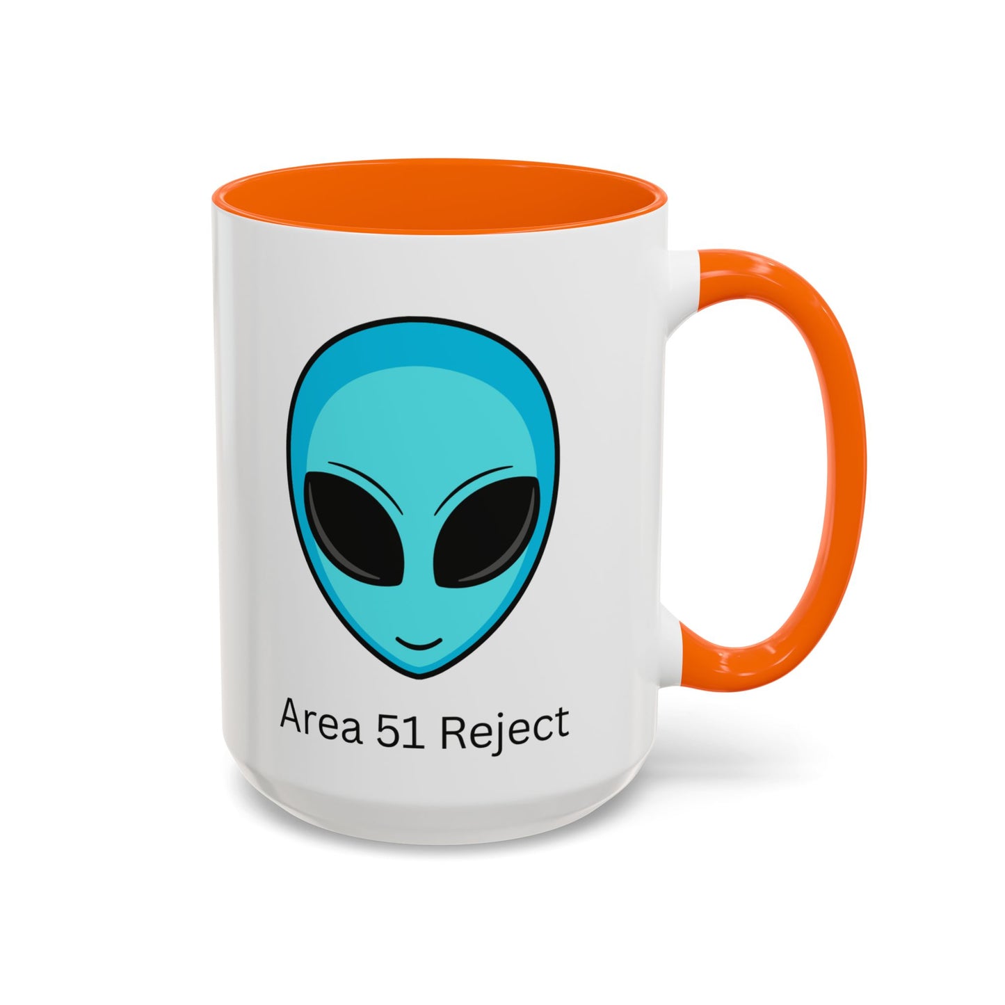 Alien Themed Coffee Mug - Area 51 Reject, Sci-Fi Gift, Quirky Mug, UFO Lovers, Unique Kitchenware
