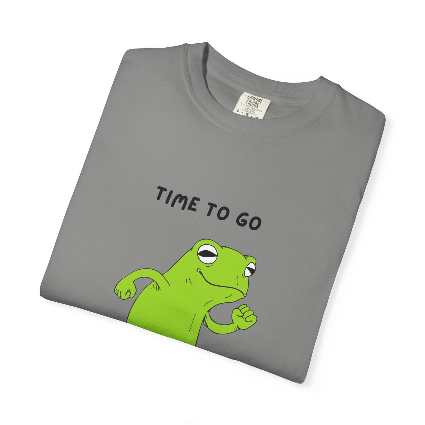 Fun Frog Graphic T-shirt, Quirky Unisex Tee, Catchy Quote Shirt, Gift for Friends, Casual Wear, Perfect for Birthdays