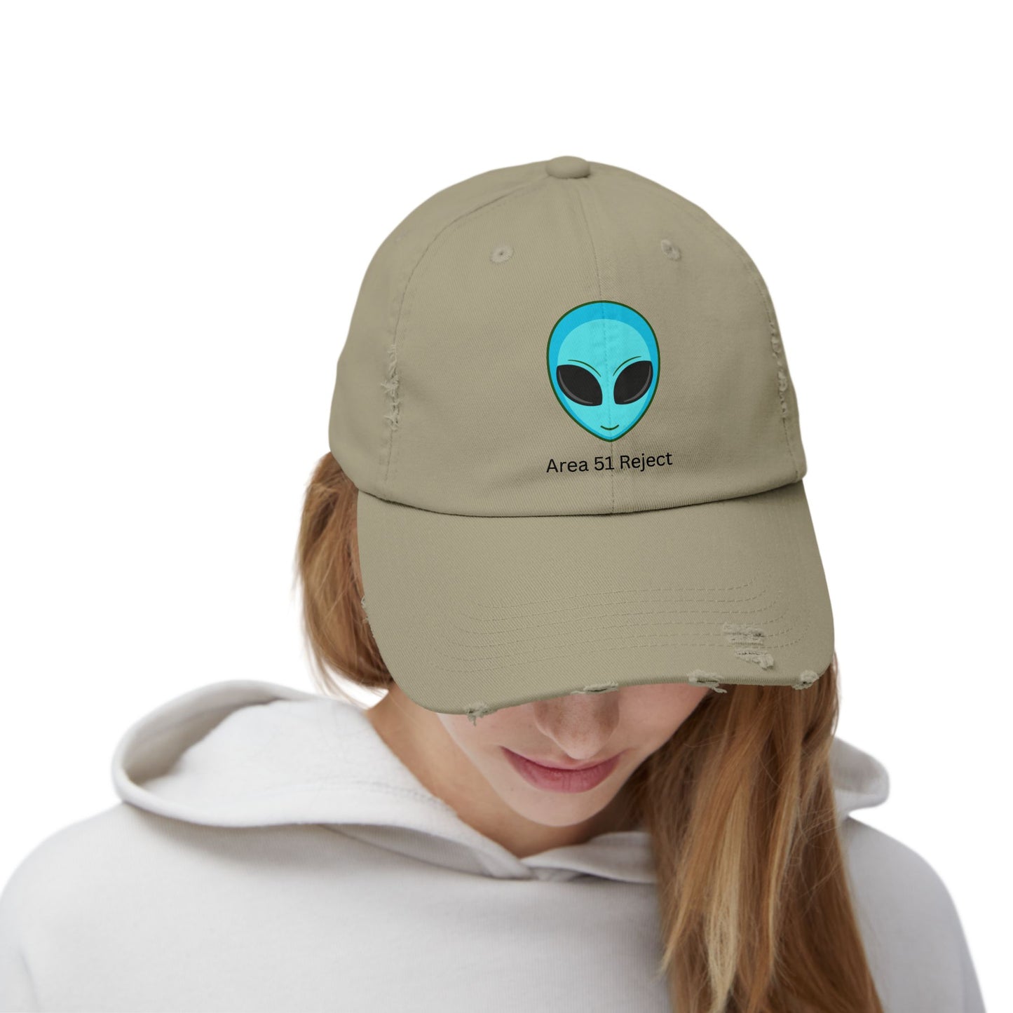 Area 51 Reject Alien Hat, Cool Cap for UFO Enthusiasts, Perfect for Casual Wear, Gift for Birthdays, Festivals, and Sci-Fi Fans
