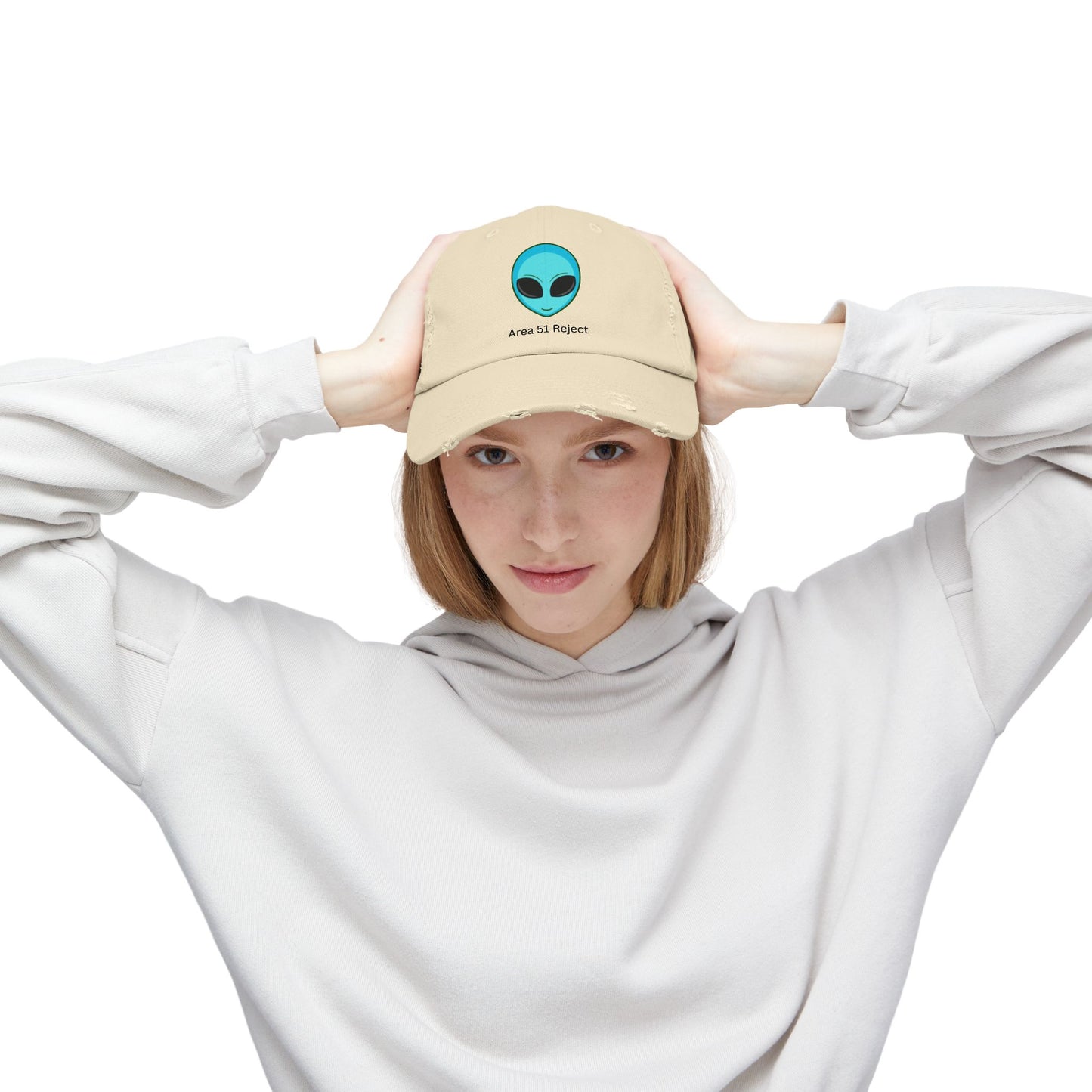Area 51 Reject Alien Hat, Cool Cap for UFO Enthusiasts, Perfect for Casual Wear, Gift for Birthdays, Festivals, and Sci-Fi Fans