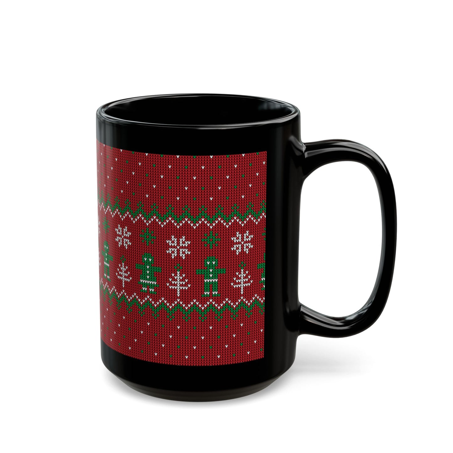 Festive Holiday Mug, Cozy Winter Drinkware, Christmas Gift, Cute Hot Cocoa Cup, Seasonal Coffee Mug