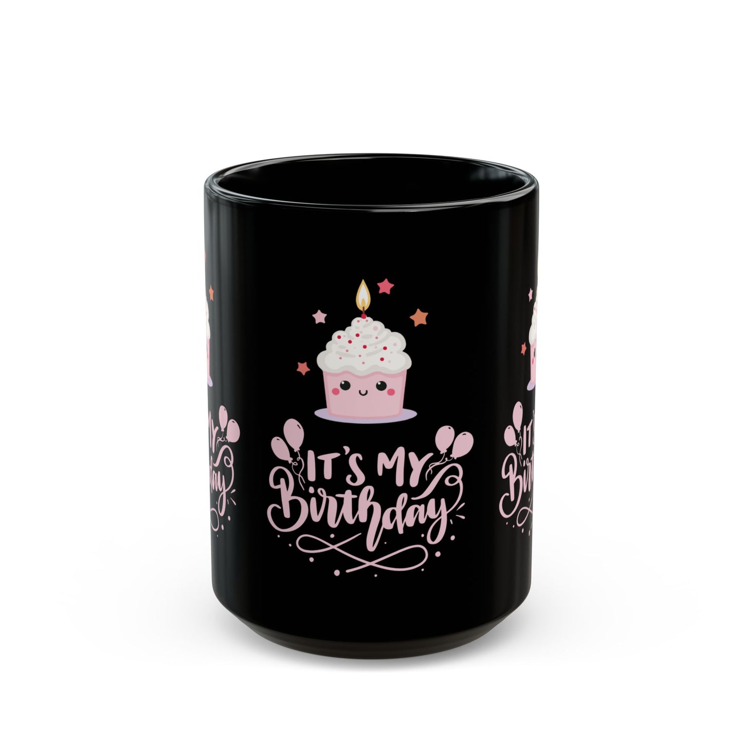 Birthday Celebration Mug - Cute Cup for Birthday Gifts, Party Decor, Coffee Lover, Fun Drinkware, Gifts for Her