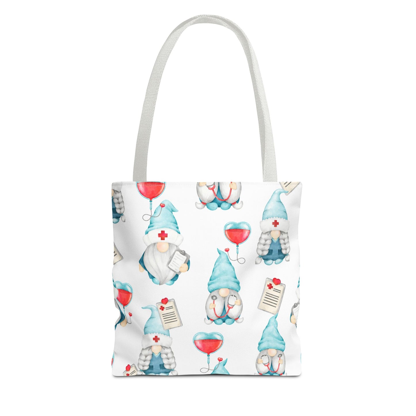 Medical Gnome Tote Bag – Cute Nurse Gift, Doctor Appreciation, Hospital Worker Tote, Healthcare Accessory