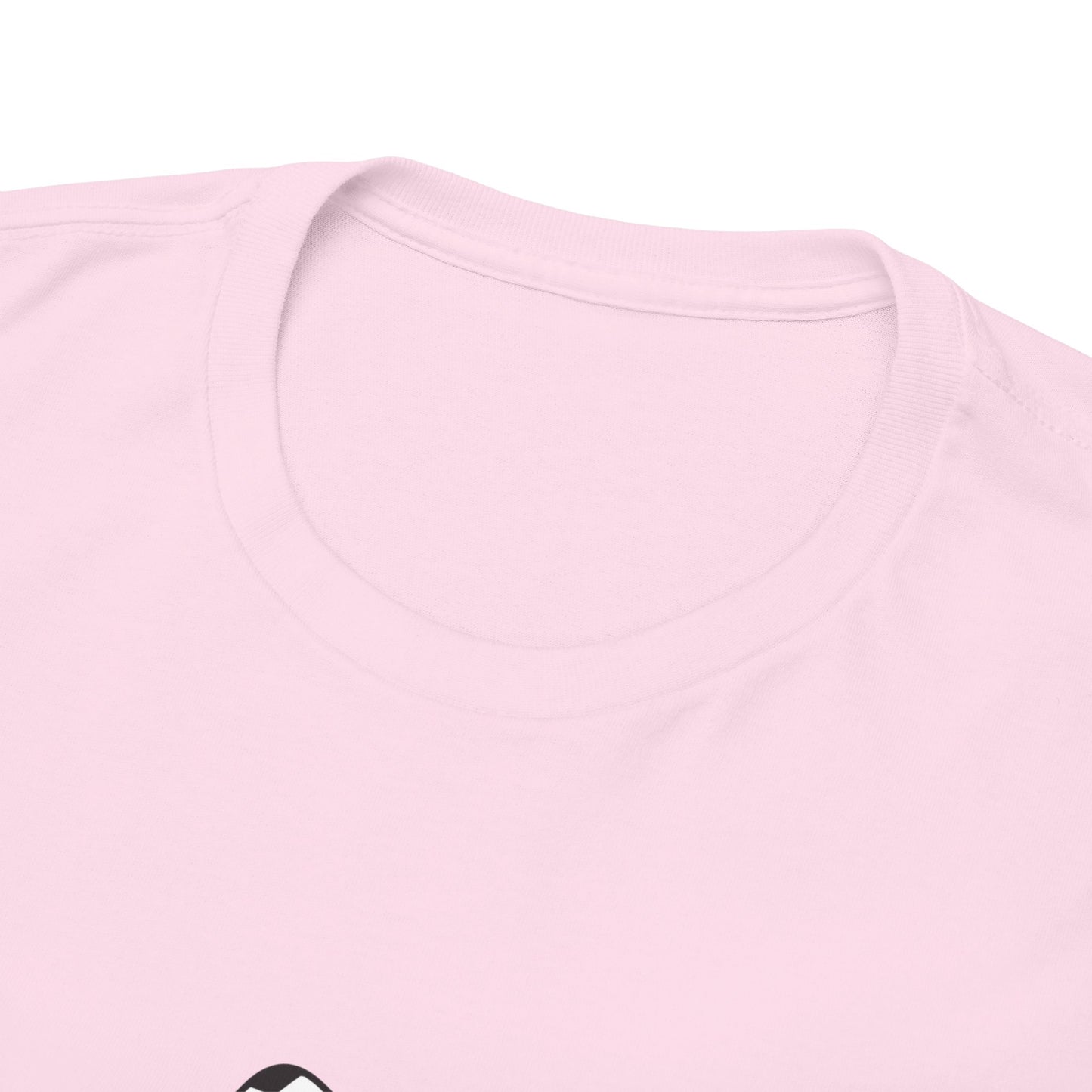 Cherry Bow Unisex Heavy Cotton Tee, Cute Graphic Tee, Casual Wear, Summer Shirt, Perfect Gift, Retro Style Tee