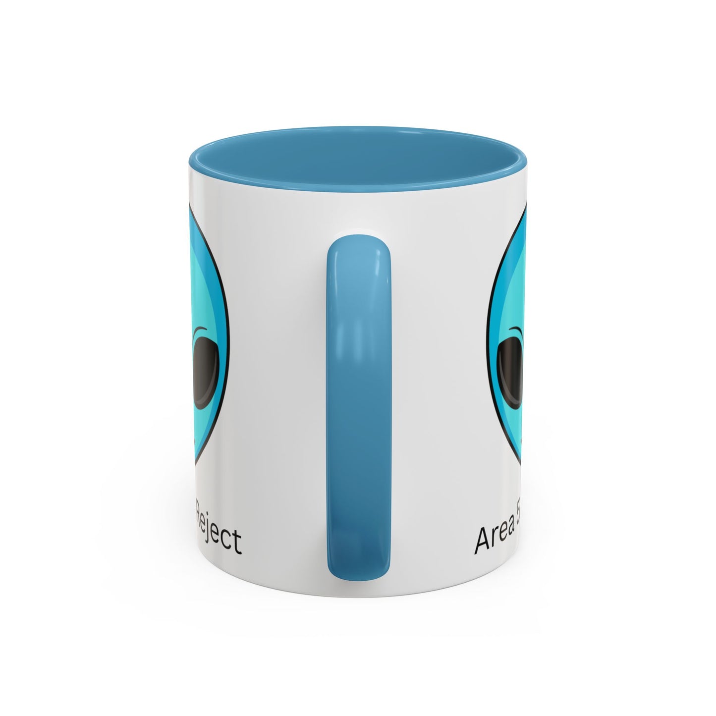 Alien Themed Coffee Mug - Area 51 Reject, Sci-Fi Gift, Quirky Mug, UFO Lovers, Unique Kitchenware