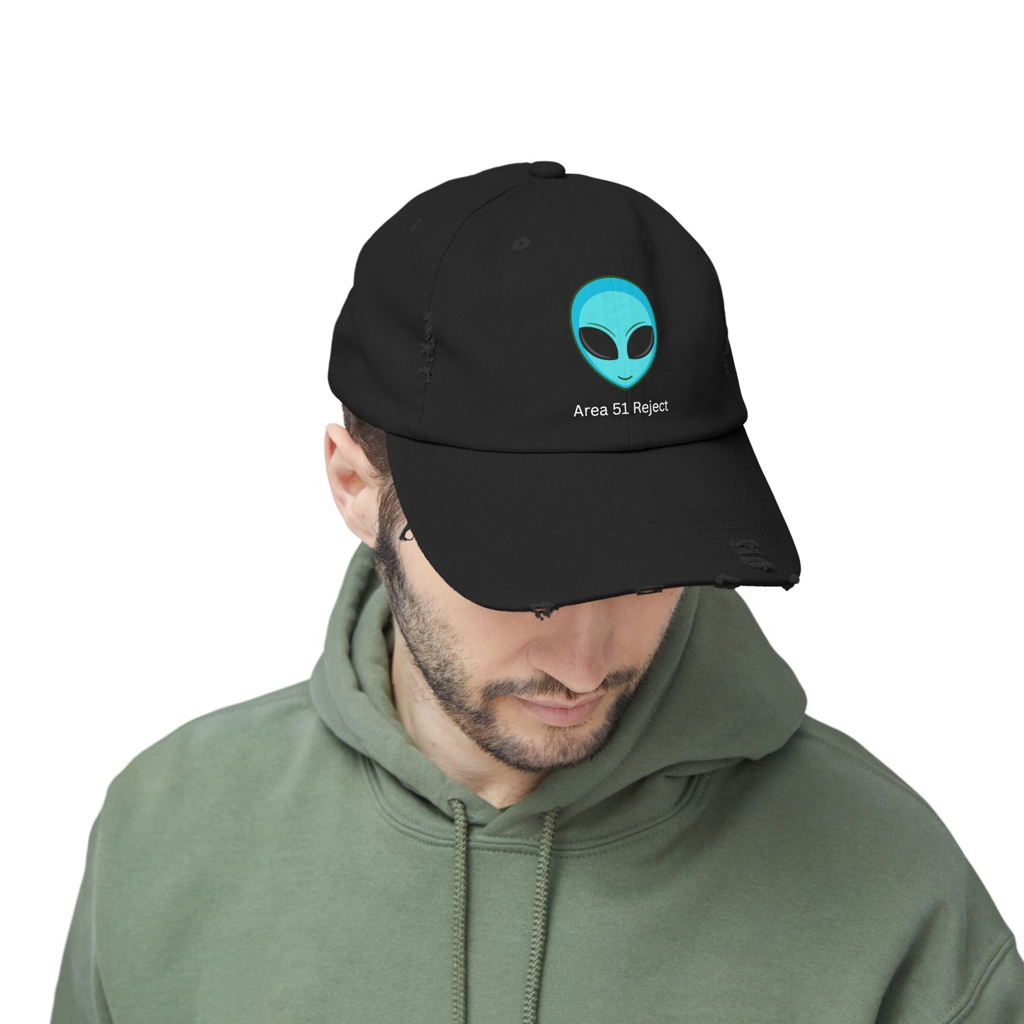 Area 51 Reject Alien Hat, Cool Cap for UFO Enthusiasts, Perfect for Casual Wear, Gift for Birthdays, Festivals, and Sci-Fi Fans
