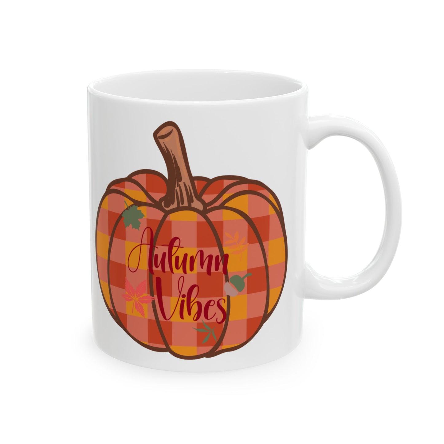 Autumn Pumpkin Ceramic Mug, Cozy Fall Drinkware, Perfect for Thanksgiving, Unique Gift for Pumpkin Lovers, Seasonal Kitchen Decor