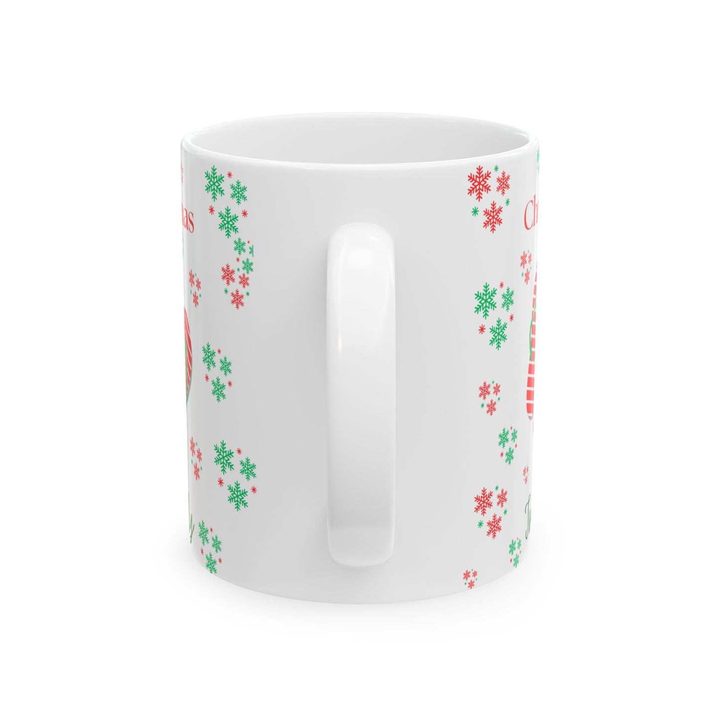 Christmas In July Holiday Ceramic Mug | Christmas Coffee Cup, Gift for Her, Christmas Flip Flops