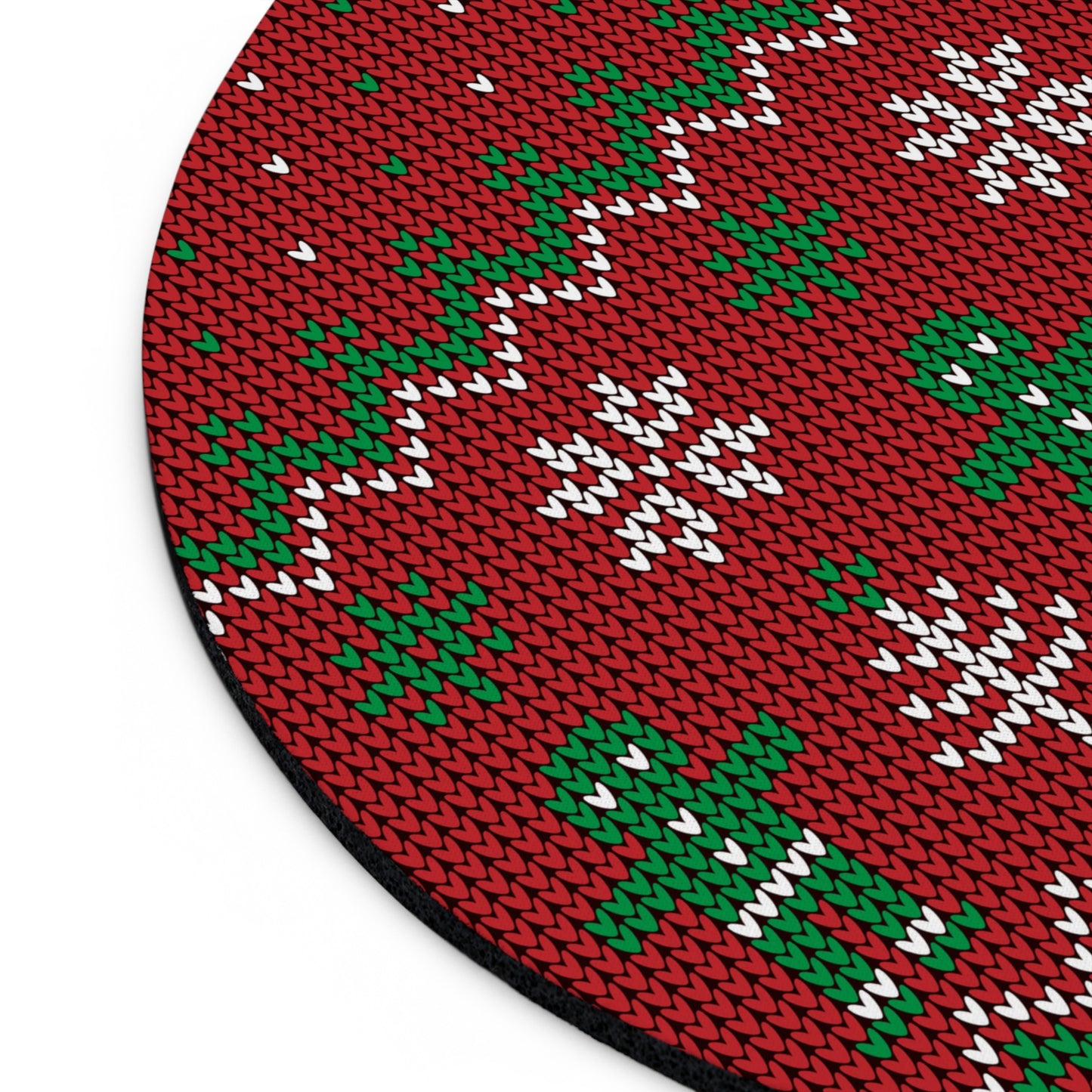Christmas Gingerbread Mouse Pad - Festive Office Decor, Holiday Gift, Computer Accessory, Cozy Vibes, Winter Wonderland