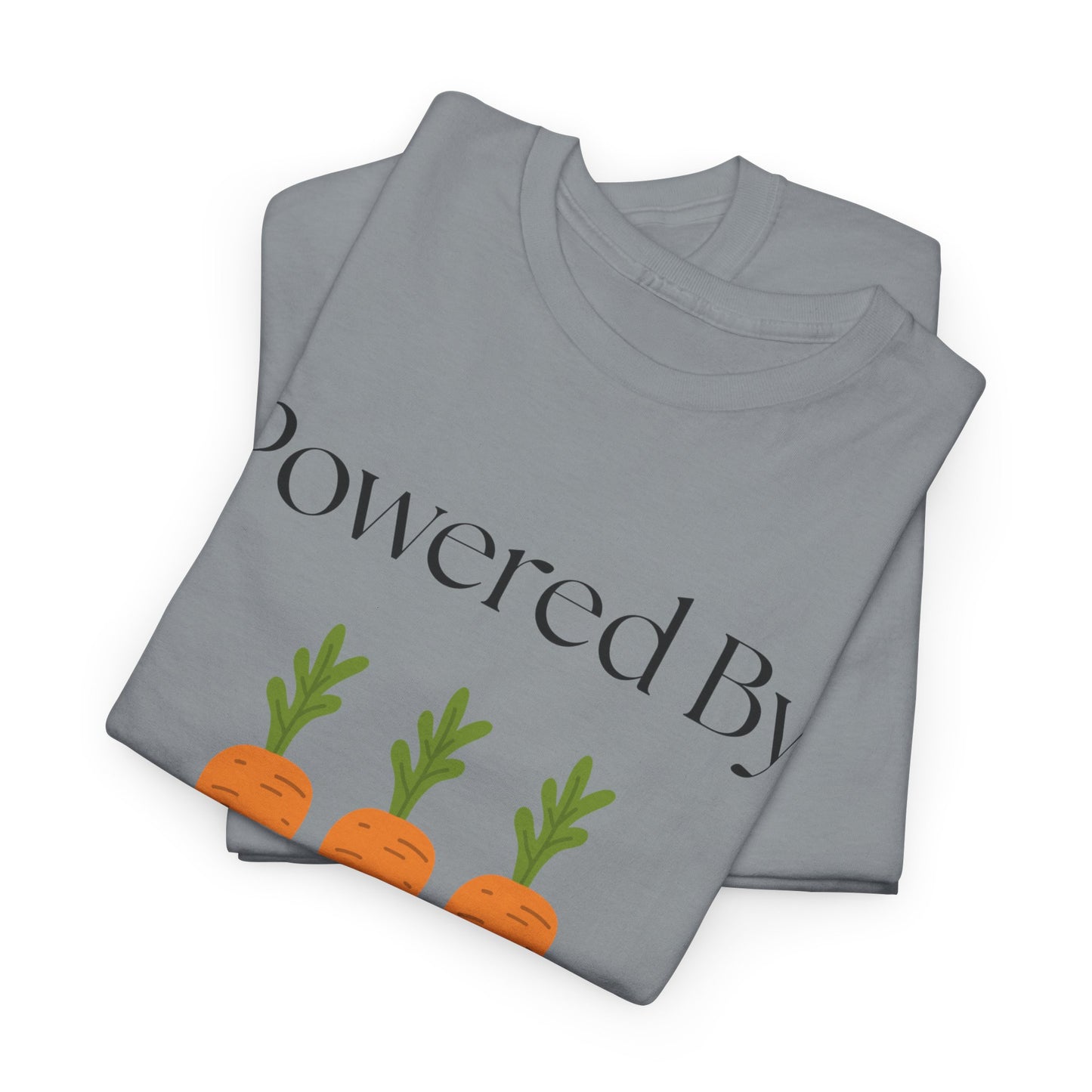 Powered By Plants Unisex Tee - Perfect for Vegans, Eco-Friendly Gifts, Organic Enthusiasts, Gardener, Everyday Wear