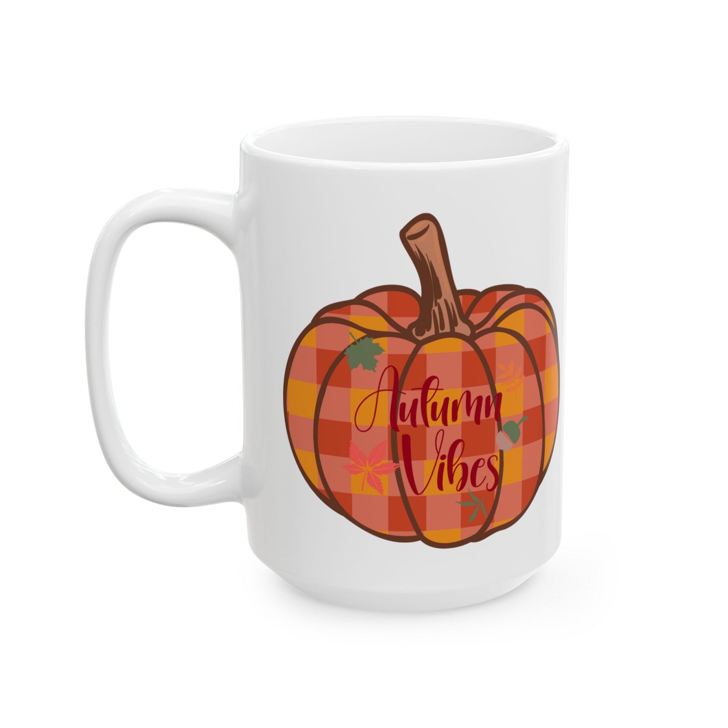 Autumn Pumpkin Ceramic Mug, Cozy Fall Drinkware, Perfect for Thanksgiving, Unique Gift for Pumpkin Lovers, Seasonal Kitchen Decor