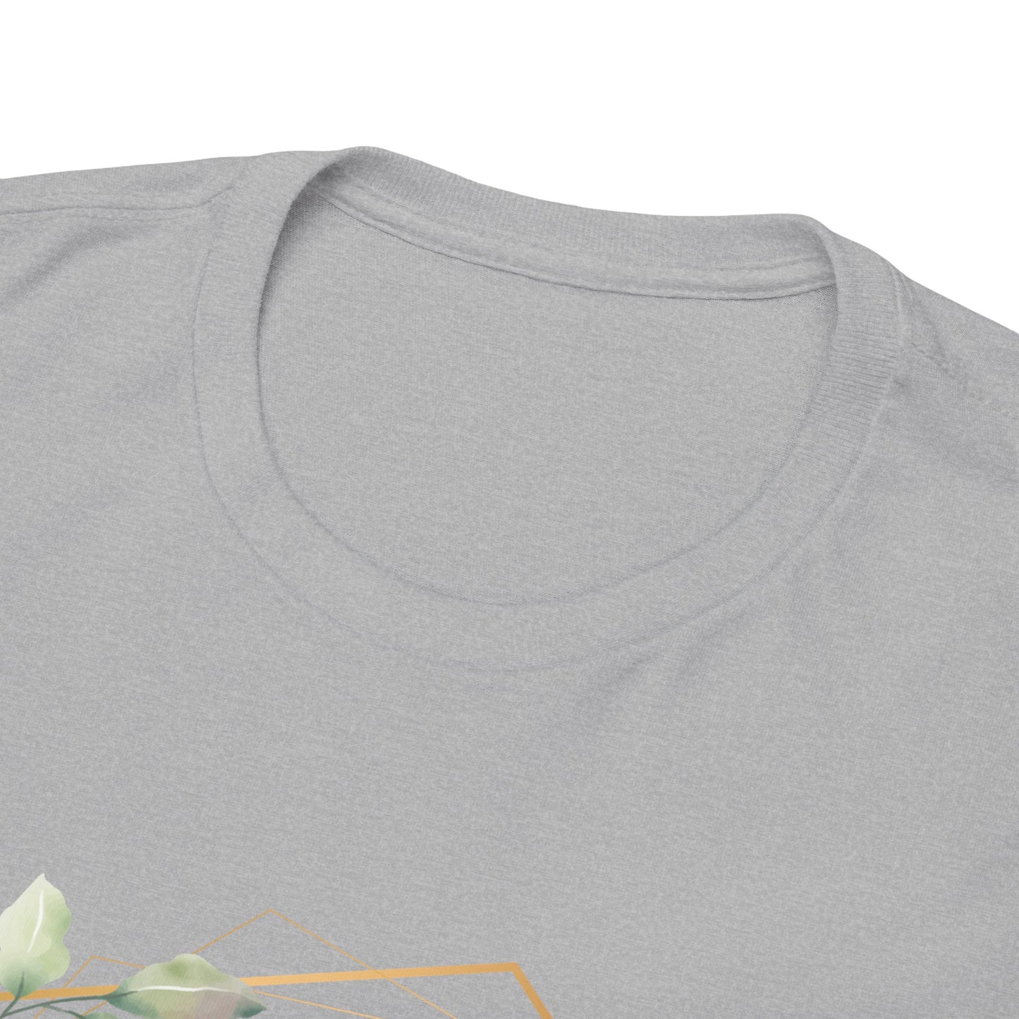 Romance Your Own Soul Heavy Cotton Tee, Motivational Floral Graphic Print T-Shirt, Gift for Her