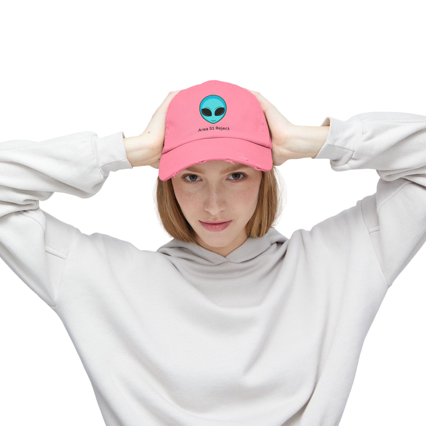 Area 51 Reject Alien Hat, Cool Cap for UFO Enthusiasts, Perfect for Casual Wear, Gift for Birthdays, Festivals, and Sci-Fi Fans