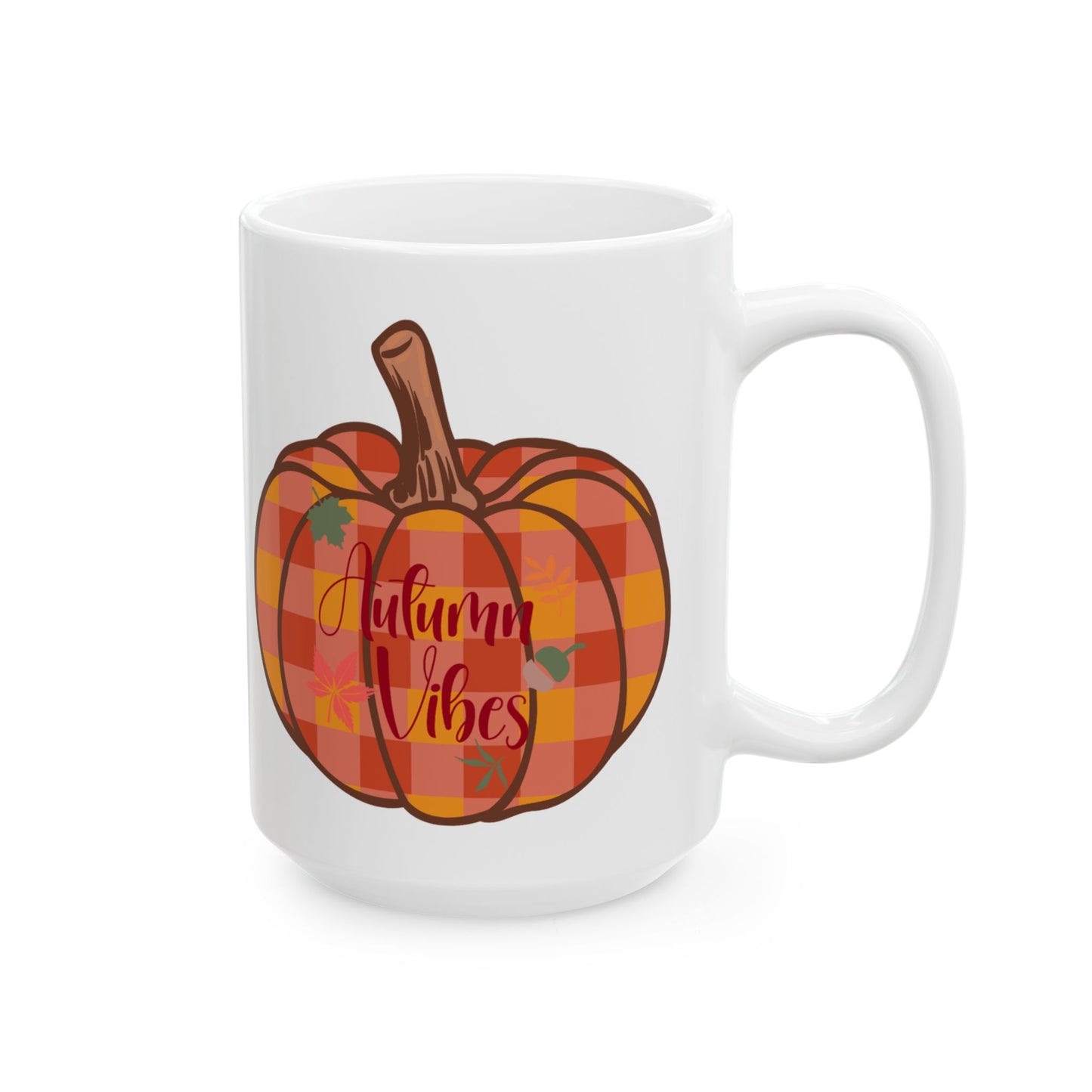 Autumn Pumpkin Ceramic Mug, Cozy Fall Drinkware, Perfect for Thanksgiving, Unique Gift for Pumpkin Lovers, Seasonal Kitchen Decor