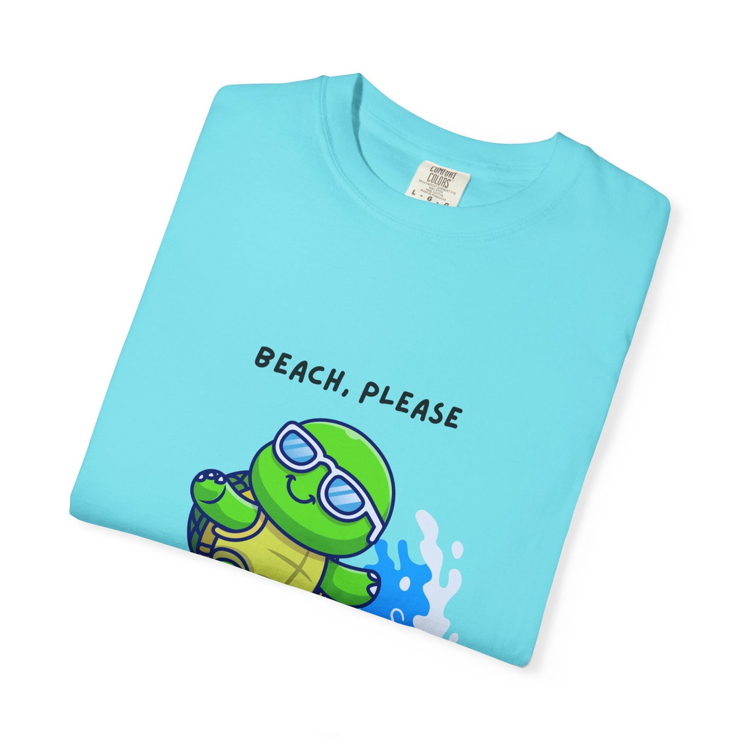 Surfing Turtle T-Shirt, Beach Vibes Tee, Unisex Summer Shirt, Casual Gift for Beach Lovers, Vacation Apparel, Funny Surf Shirt