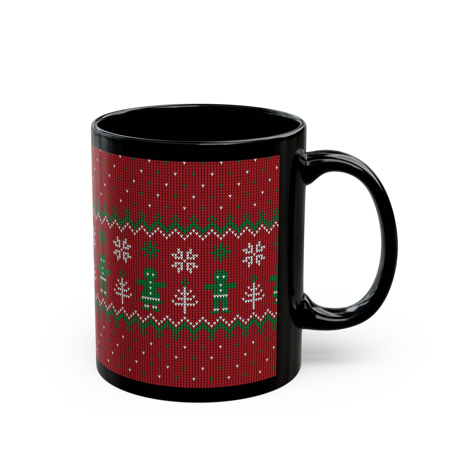 Festive Holiday Mug, Cozy Winter Drinkware, Christmas Gift, Cute Hot Cocoa Cup, Seasonal Coffee Mug