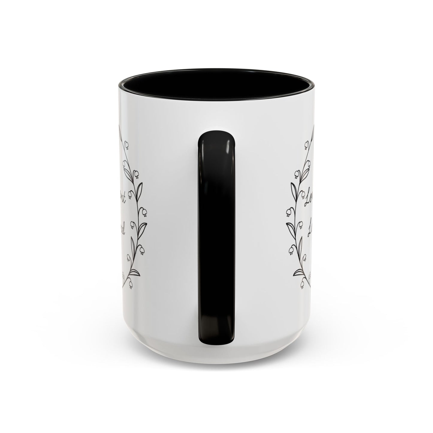 Love is Patient Accent Coffee Mug - Inspirational Drinkware, Gift for Coffee Lovers, Motivational Mug for Home & Office