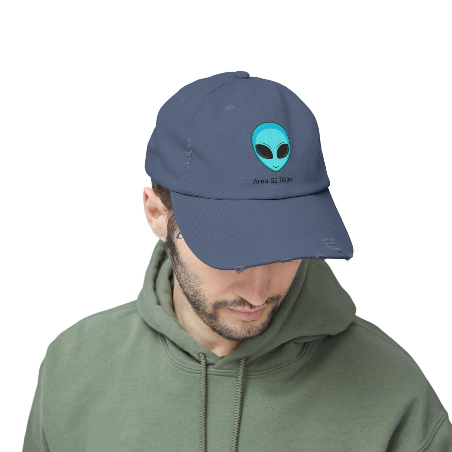 Area 51 Reject Alien Hat, Cool Cap for UFO Enthusiasts, Perfect for Casual Wear, Gift for Birthdays, Festivals, and Sci-Fi Fans