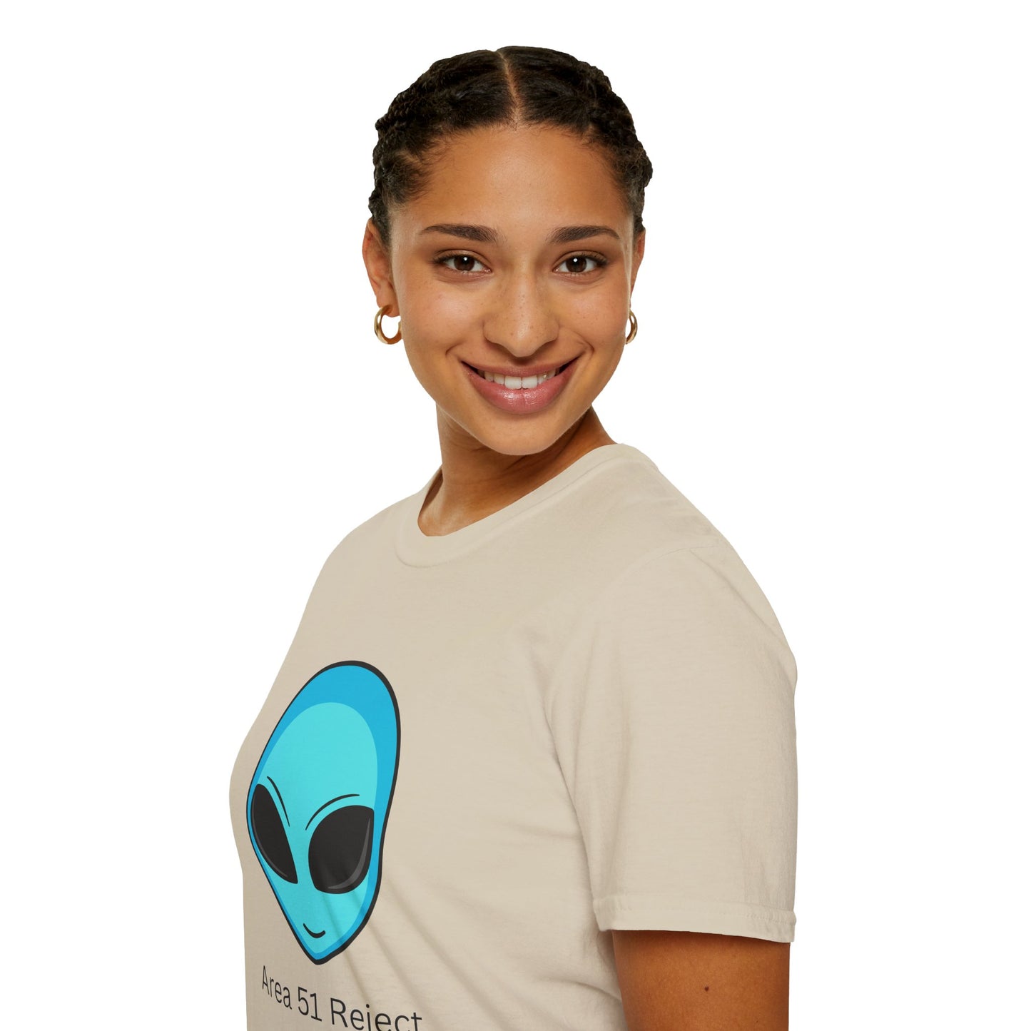 Area 51 Reject – Funny Alien Graphic Unisex T-Shirt